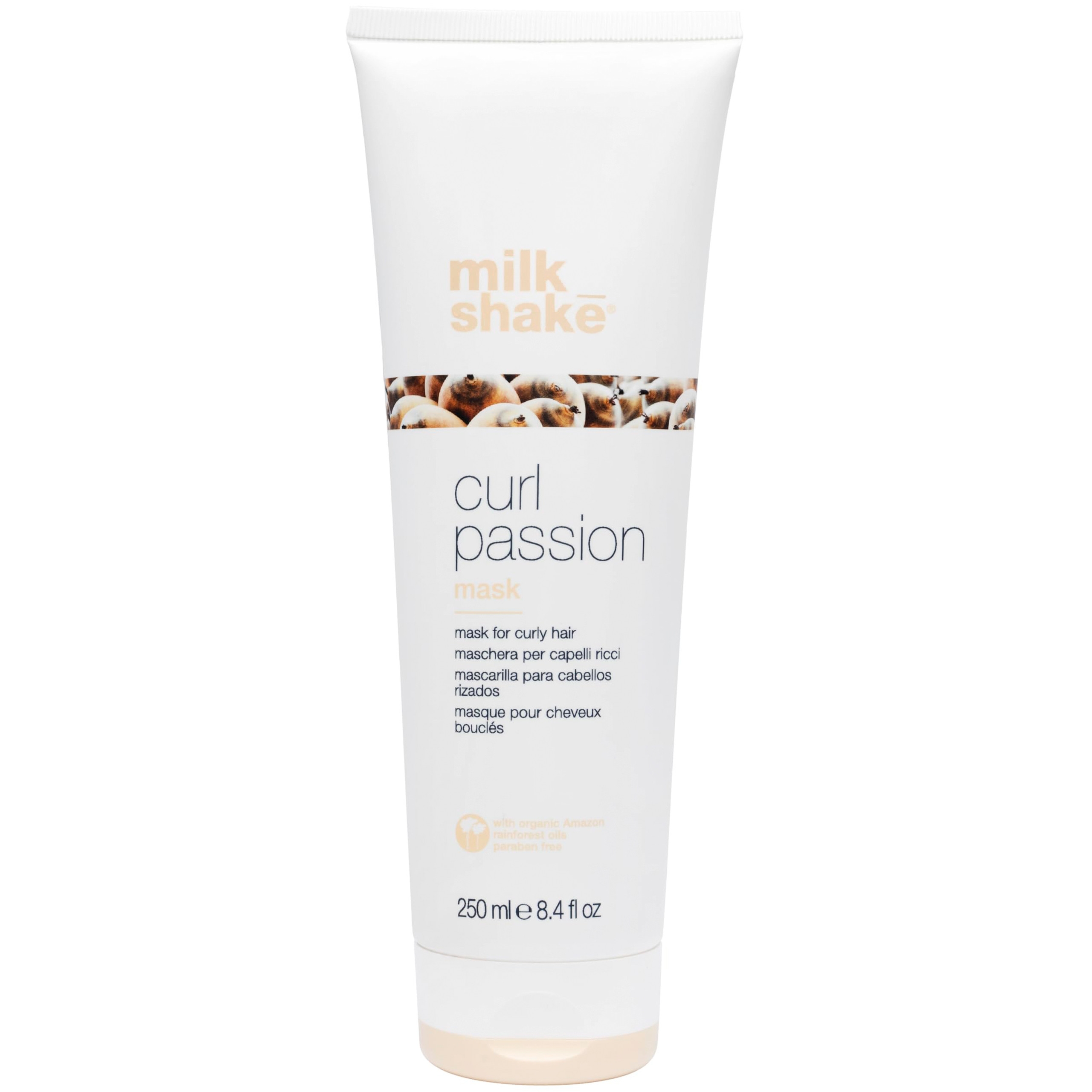 Image of Milk Shake Curl Passion Mask - maska do włosów kręconych i falowanych, 250ml