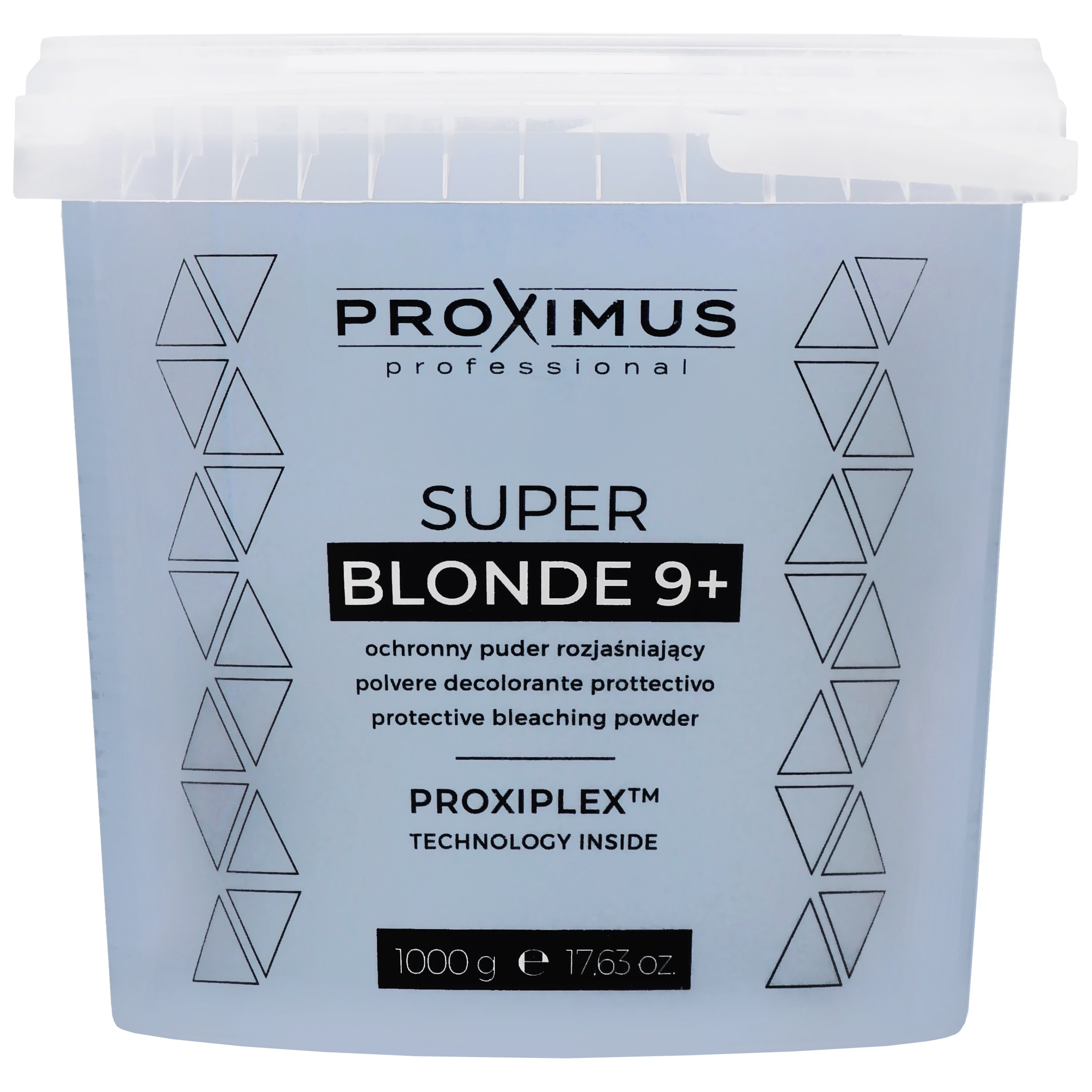 Image of Proximus Professional Super Blonde 9+ - bezpyłowy ochronny puder rozjaśniający włosy, 1000g