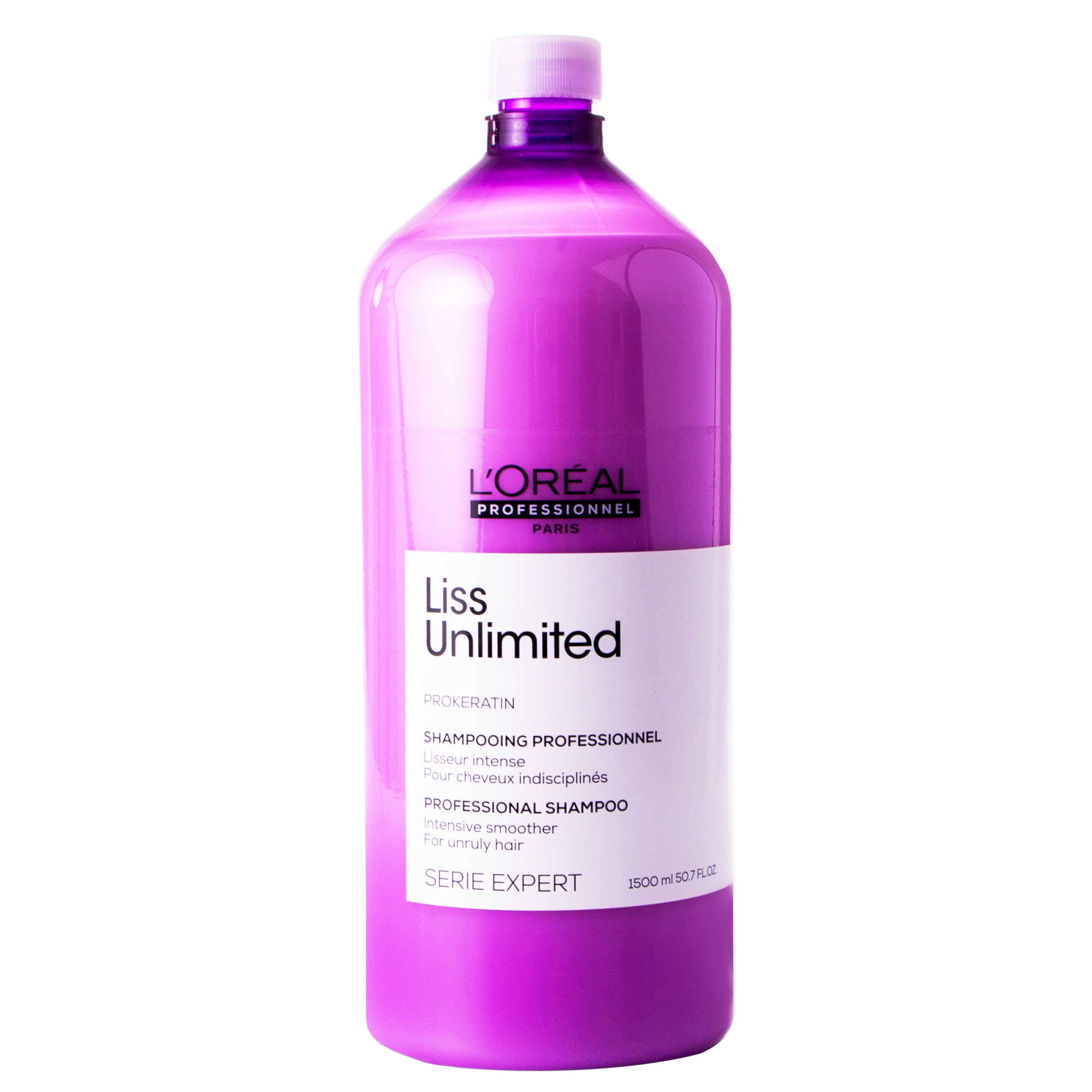 Image of Loreal Liss Unlimited, szampon intensywnie wygładzający i odbudowujący włosy 1500ml