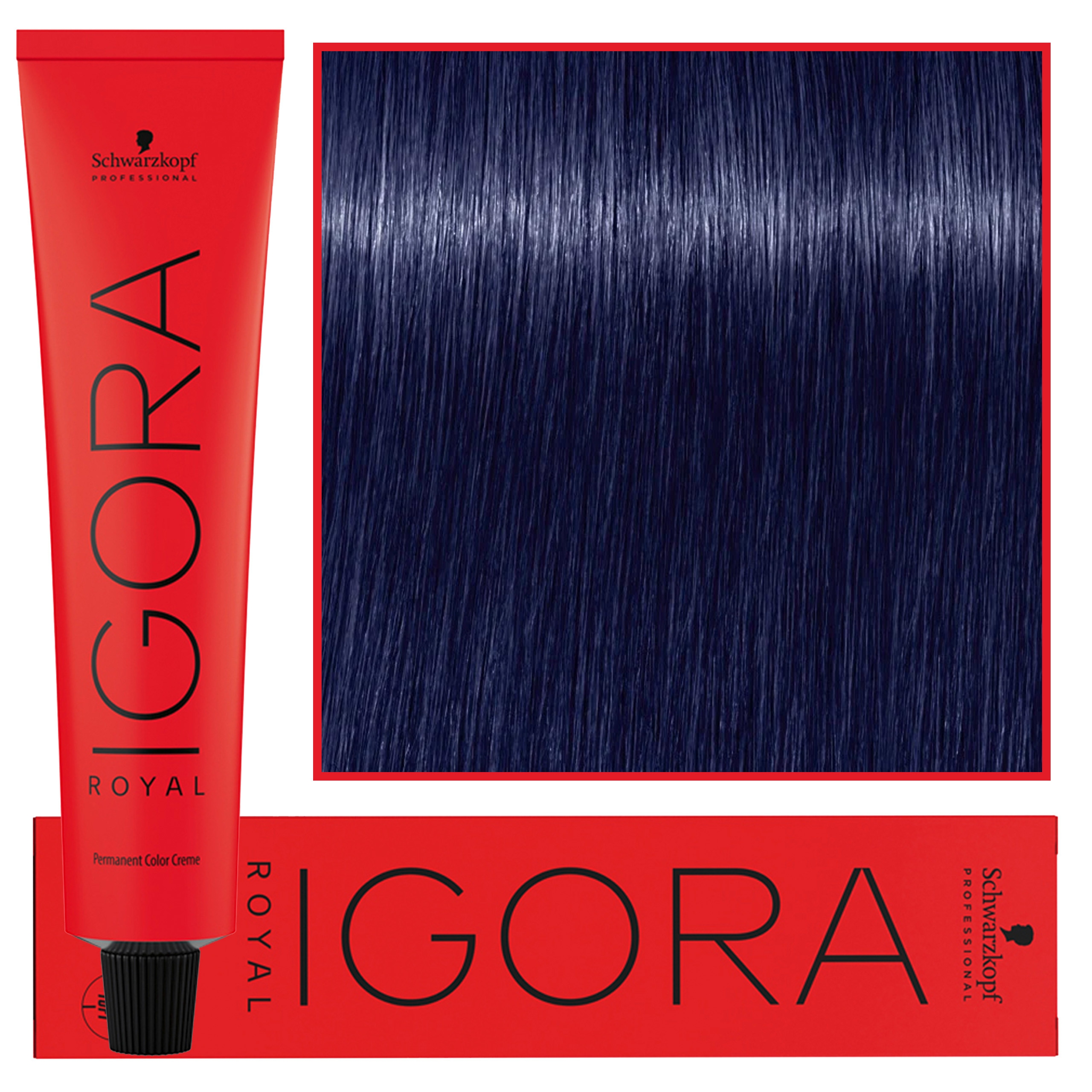 Image of Schwarzkopf Professional Igora Royal - trwała farba do włosów o innowacyjnej formule, 60ml 0-22 | Koncentrat Anti Orange