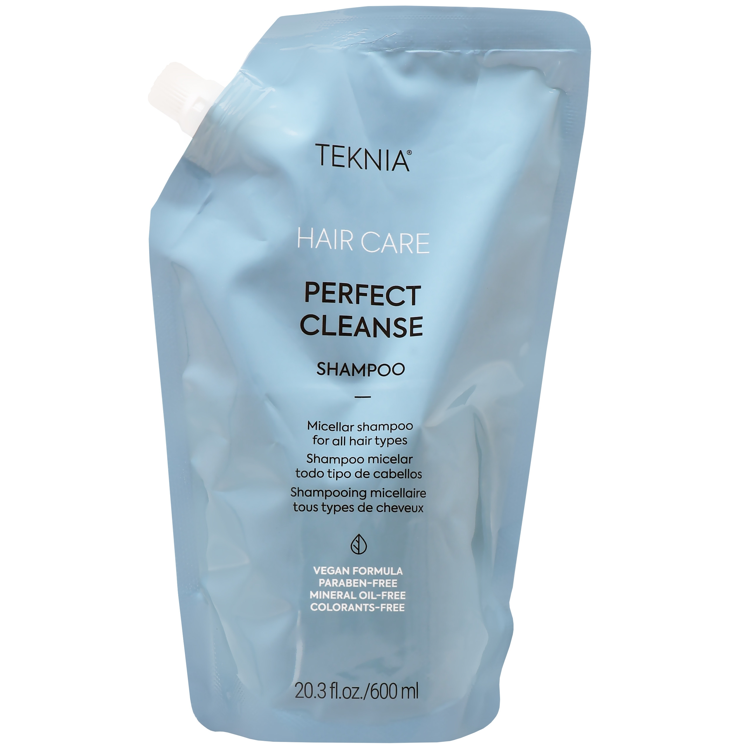 Image of Lakme Teknia Perfect Cleanse Shampoo Refill - oczyszczający szampon do włosów, 600ml