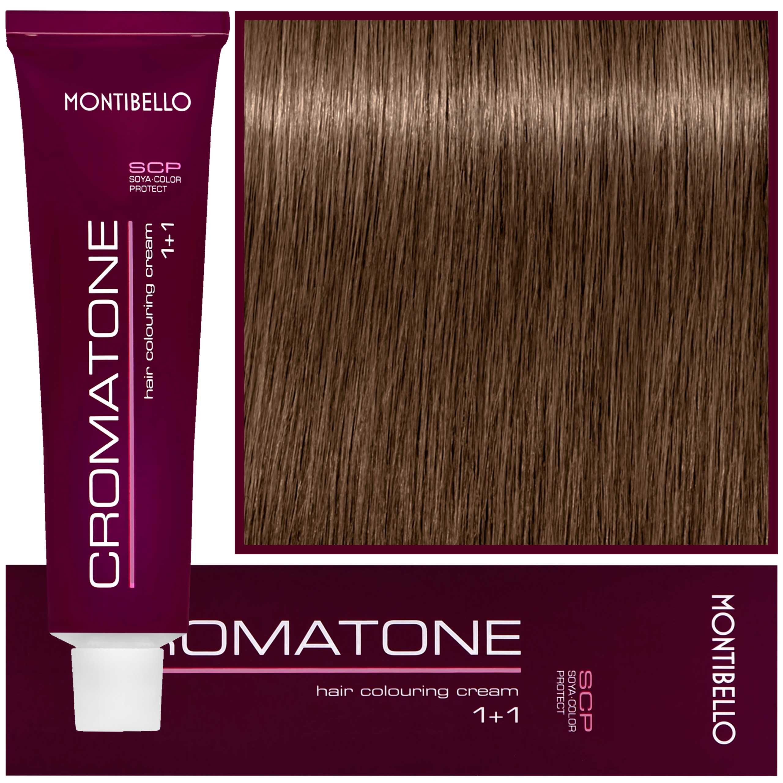 Montibello Cromatone – profesjonalna farba do trwałej koloryzacji, 60ml 8,60 | Jasny Brązowy Naturalny Blond
