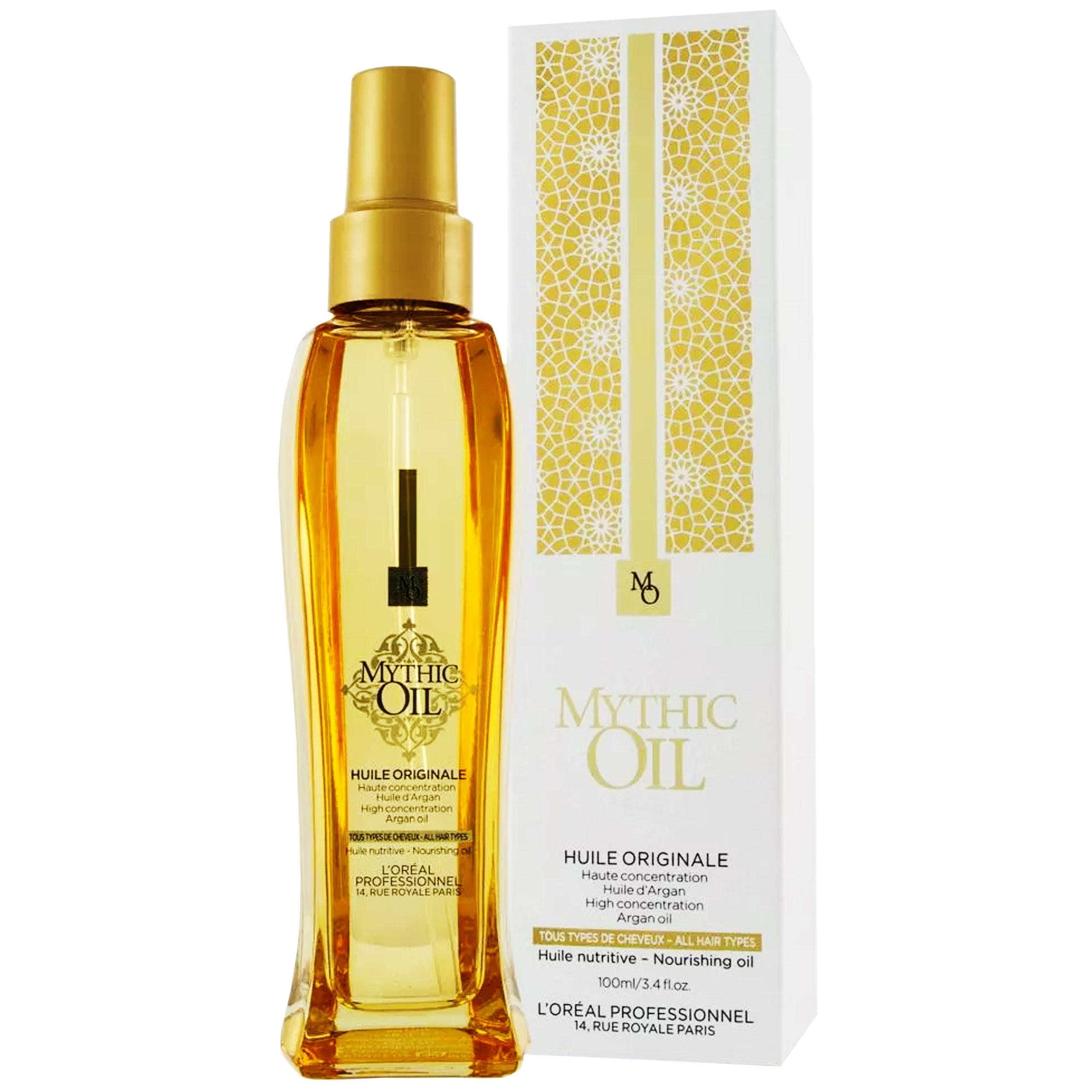 Image of Loreal Mythic Oil, odżywczy olejek do wszystkich rodzajów włosów 100ml