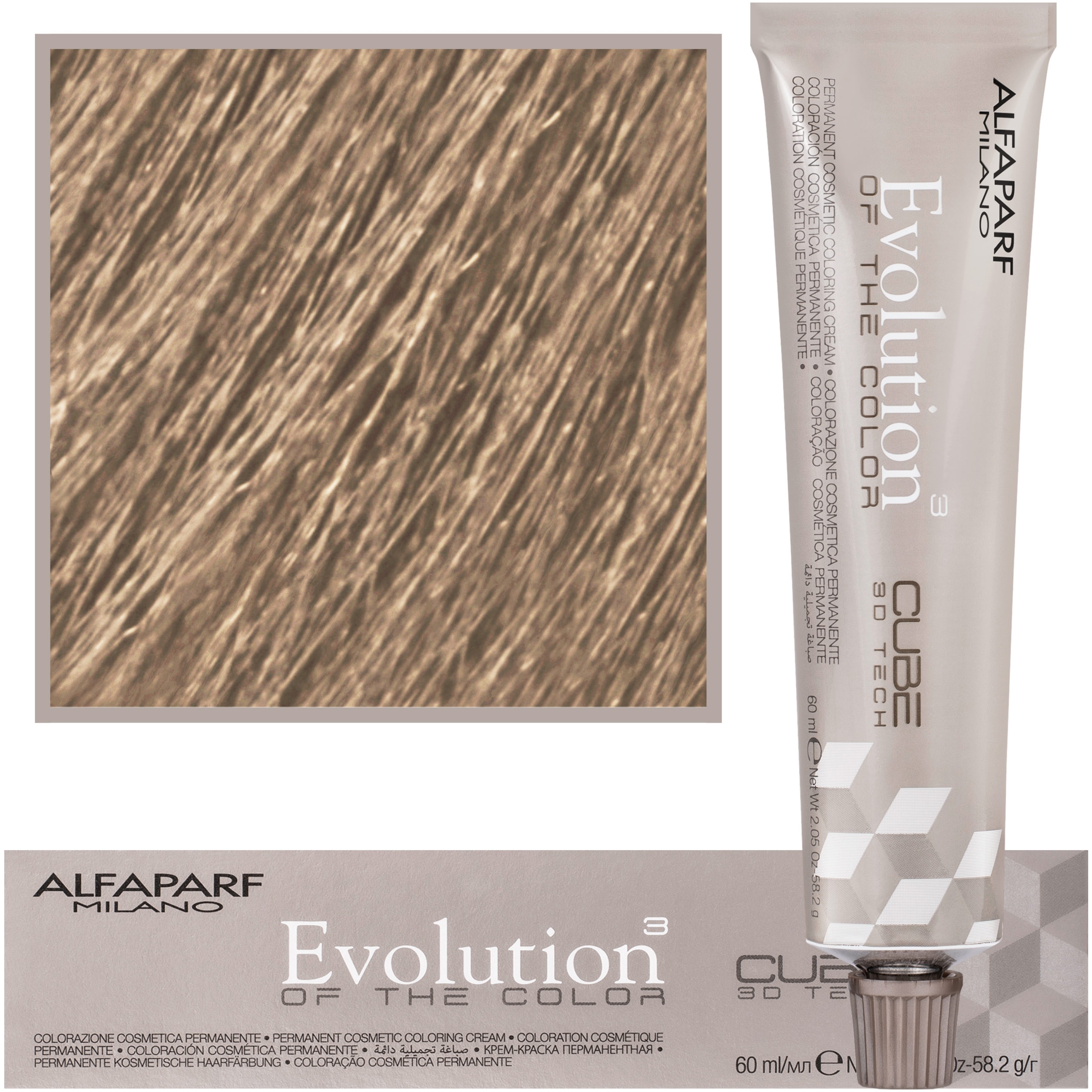 Alfaparf Evolution – farba do włosów 60ml cała paleta 9 NI | Bardzo jasny intensywny naturalny blond