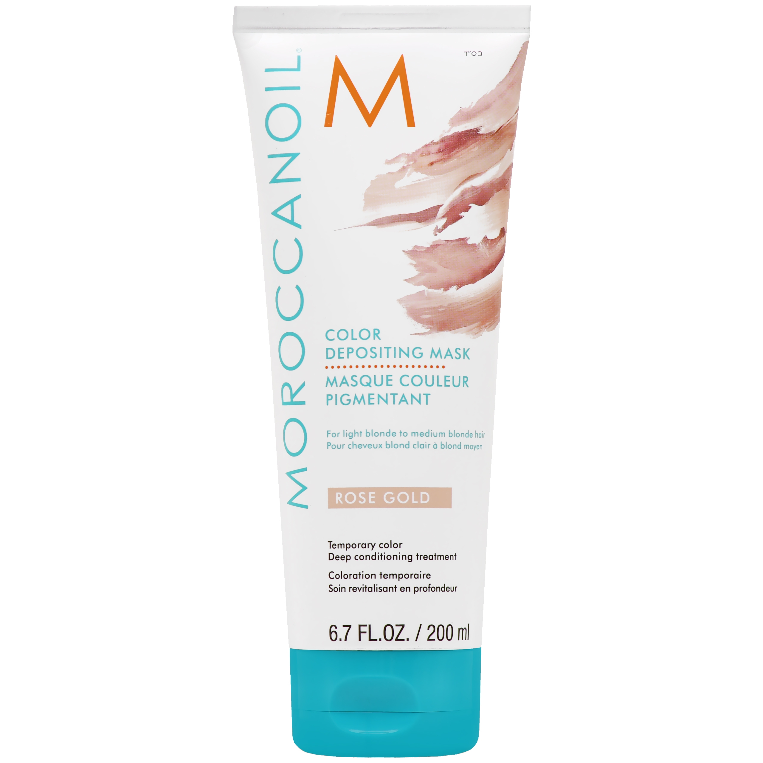 Moroccanoil Color Depositing Mask – arganowa maska koloryzująca do włosów, 200ml Rose Gold | Różowe Złoto