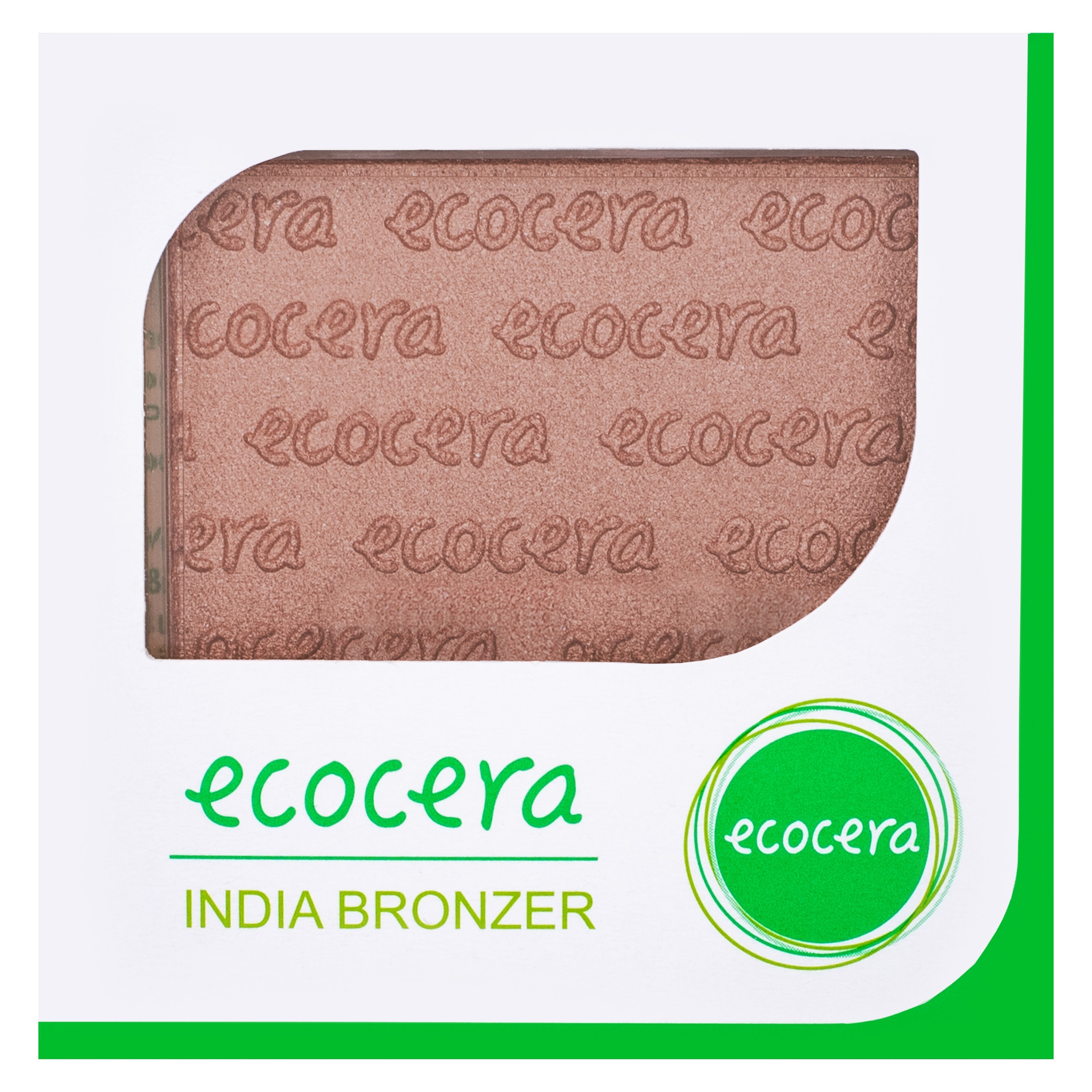 Image of Ecocera India opalizujący puder - bronzer do konturowania twarzy 10g