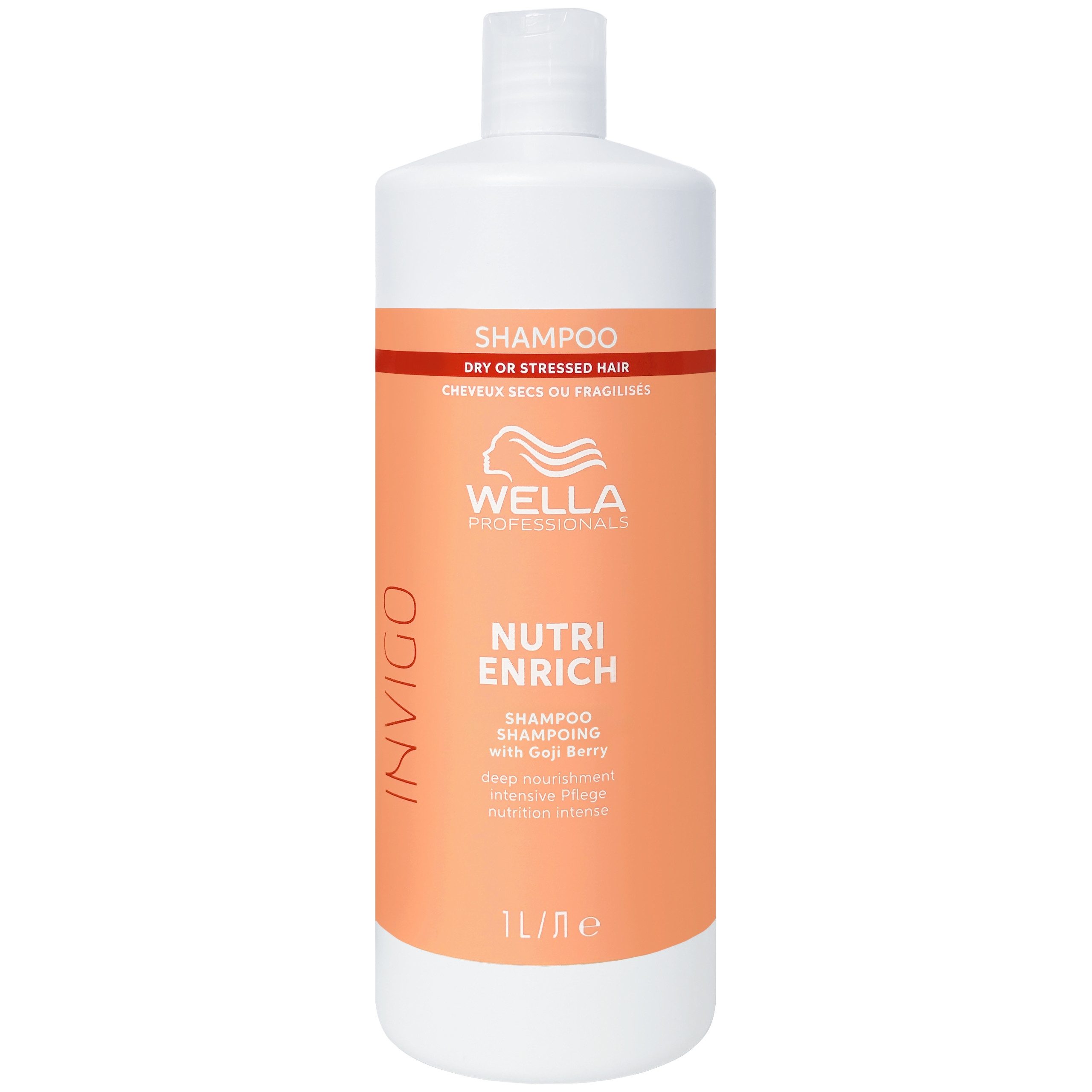 Image of Wella Invigo Enrich Shampoo - odżywczy szampon do włosów suchych, 1000ml