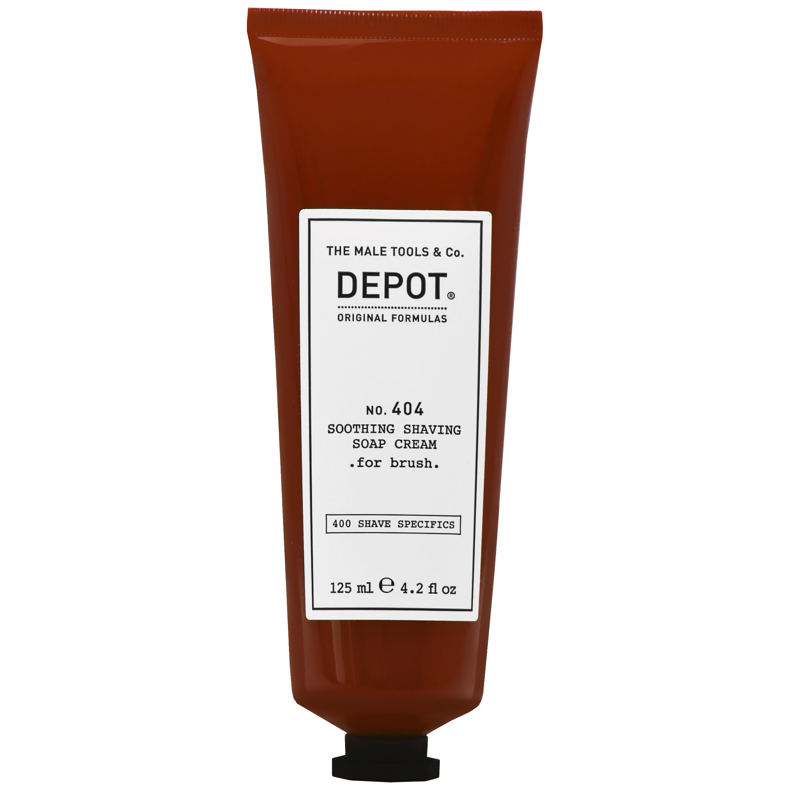 Image of Depot NO. 404 Soothing Shaving Soap Cream - łagodzące mydło do golenia w kremie, 125ml