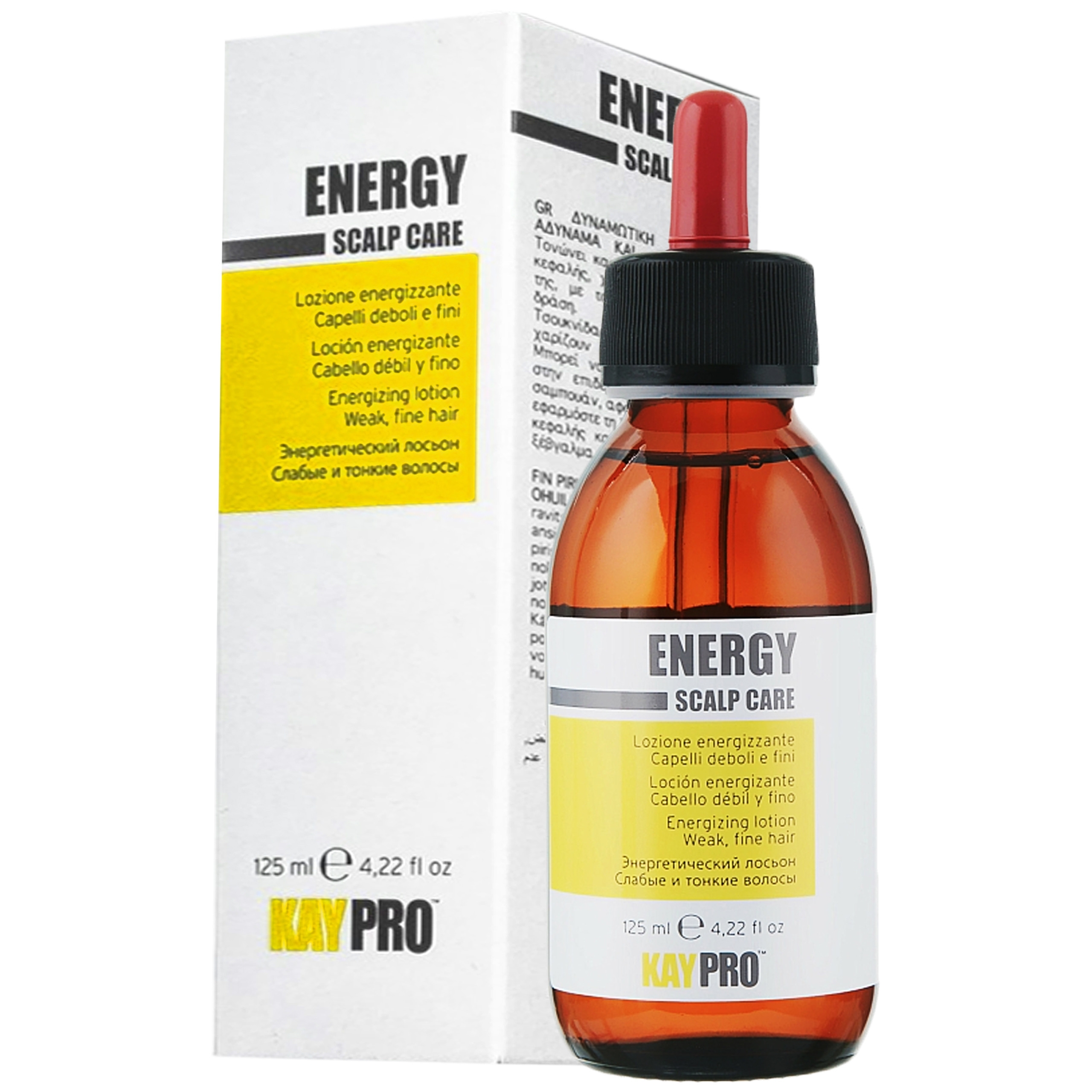 Image of KayPro Energy Scalp Care - lotion zapobiegający wypadaniu włosów, 125ml