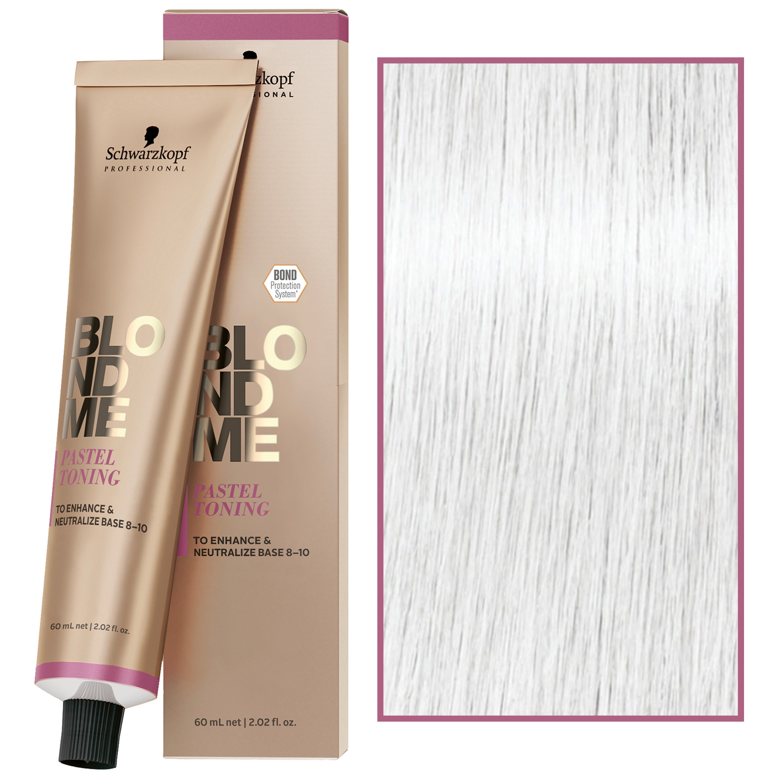 Image of Schwarzkopf Professional BlondMe Pastel Toning - pastelowy toner do włosów blond, 60ml Clear | Czysty