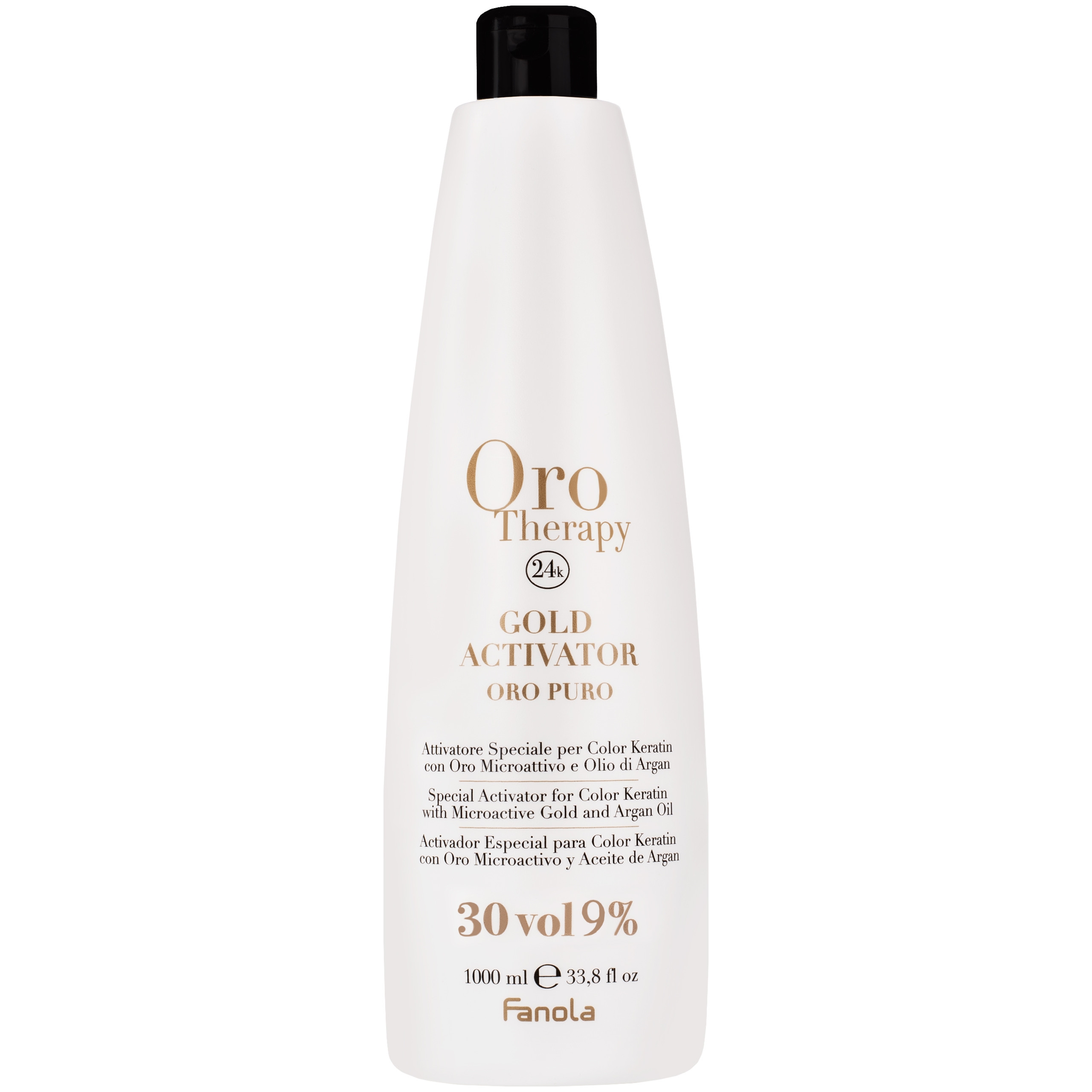 Image of Fanola Oro Therapy Gold Activator Oro Puro oxydant do farb 1000ml 30 VOL | 9%