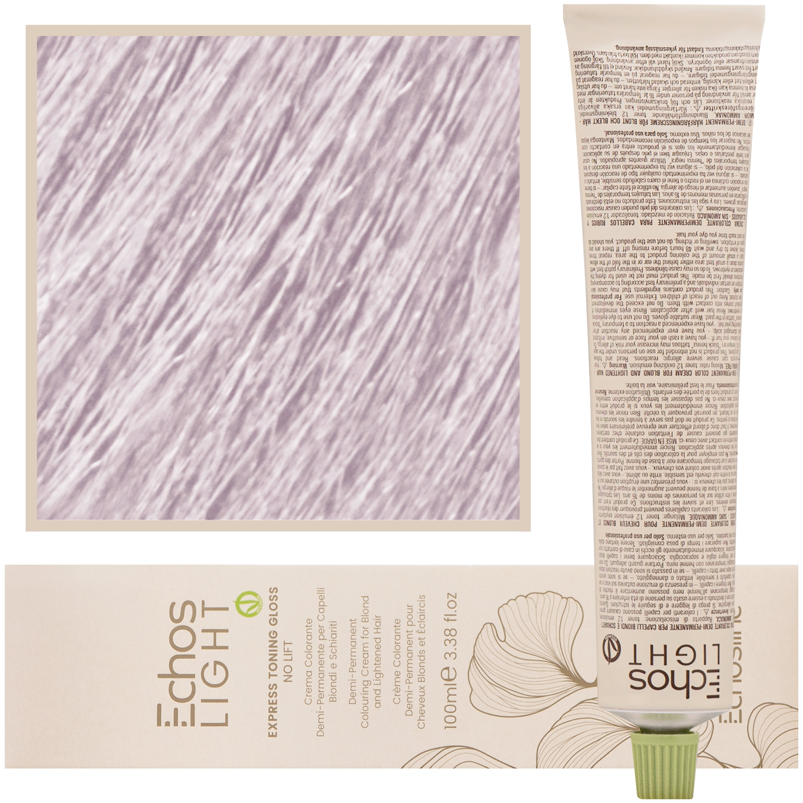 Image of Echosline Echoslight - Toner koloryzujący do włosów, 100ml Pearl | Perłowy