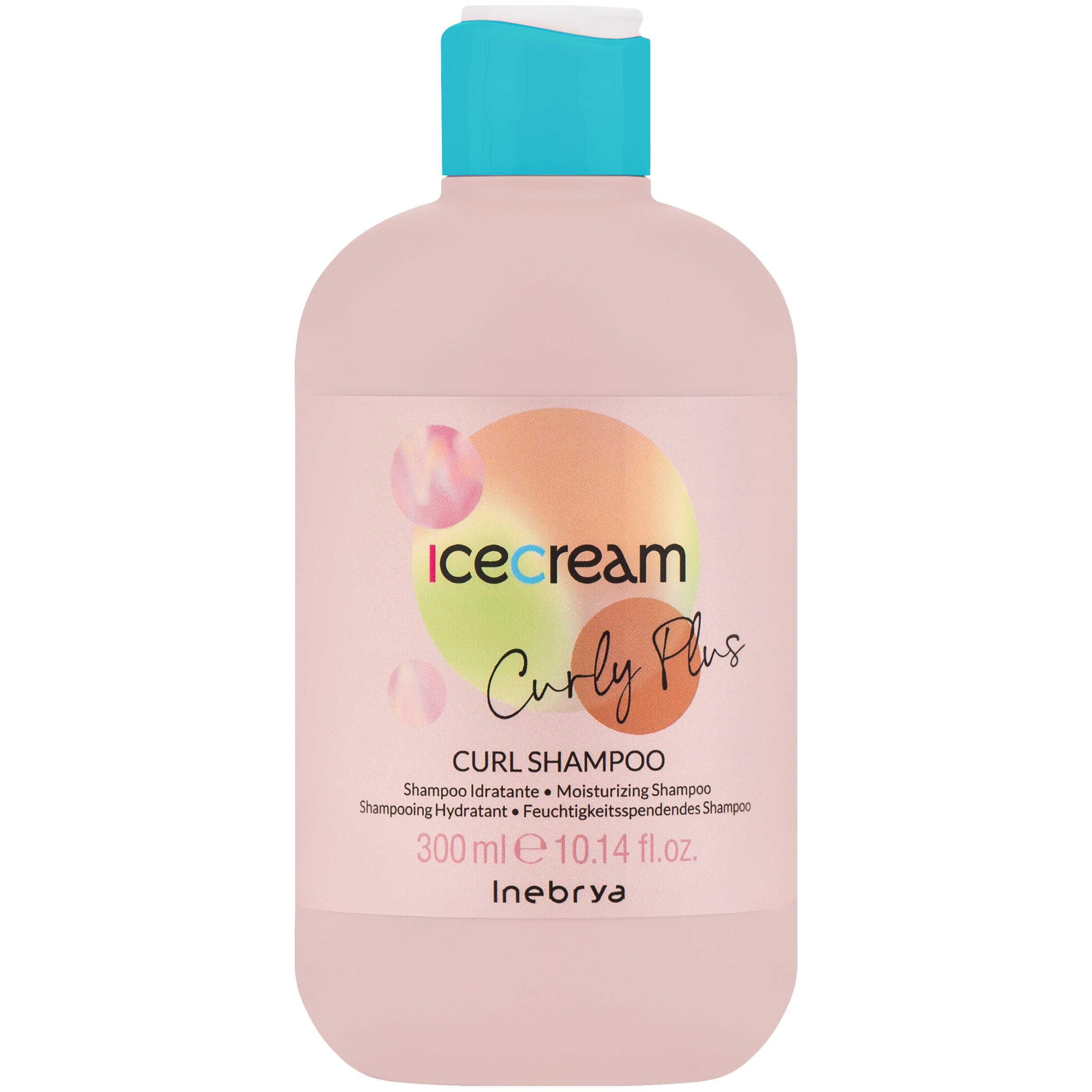 Image of Inebrya Ice Cream Curly Plus - szampon do włosów kręconych, 300ml