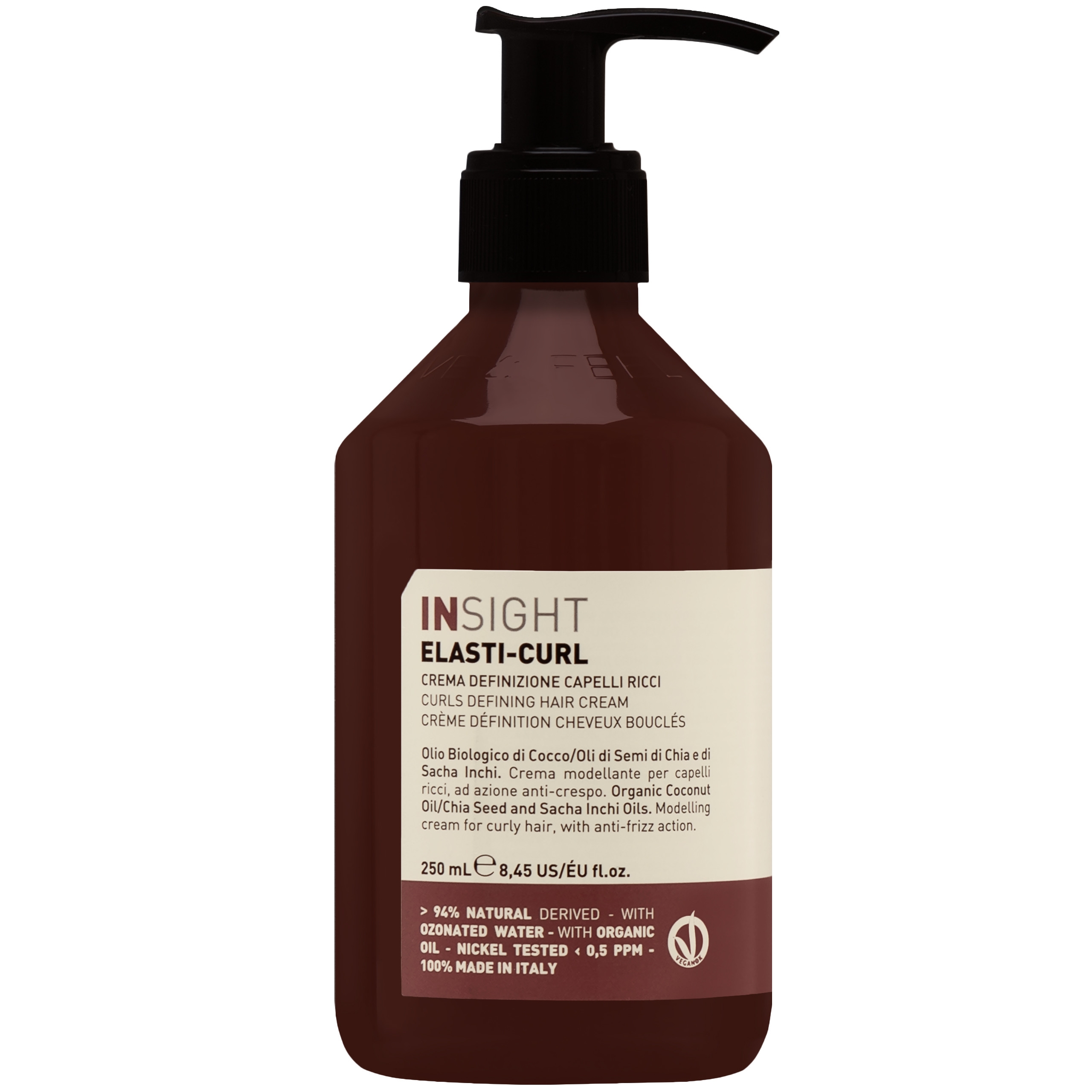 Image of Insight ElastiCurl Defining Cream - definiujący krem do stylizacji włosów kręconych, 250ml