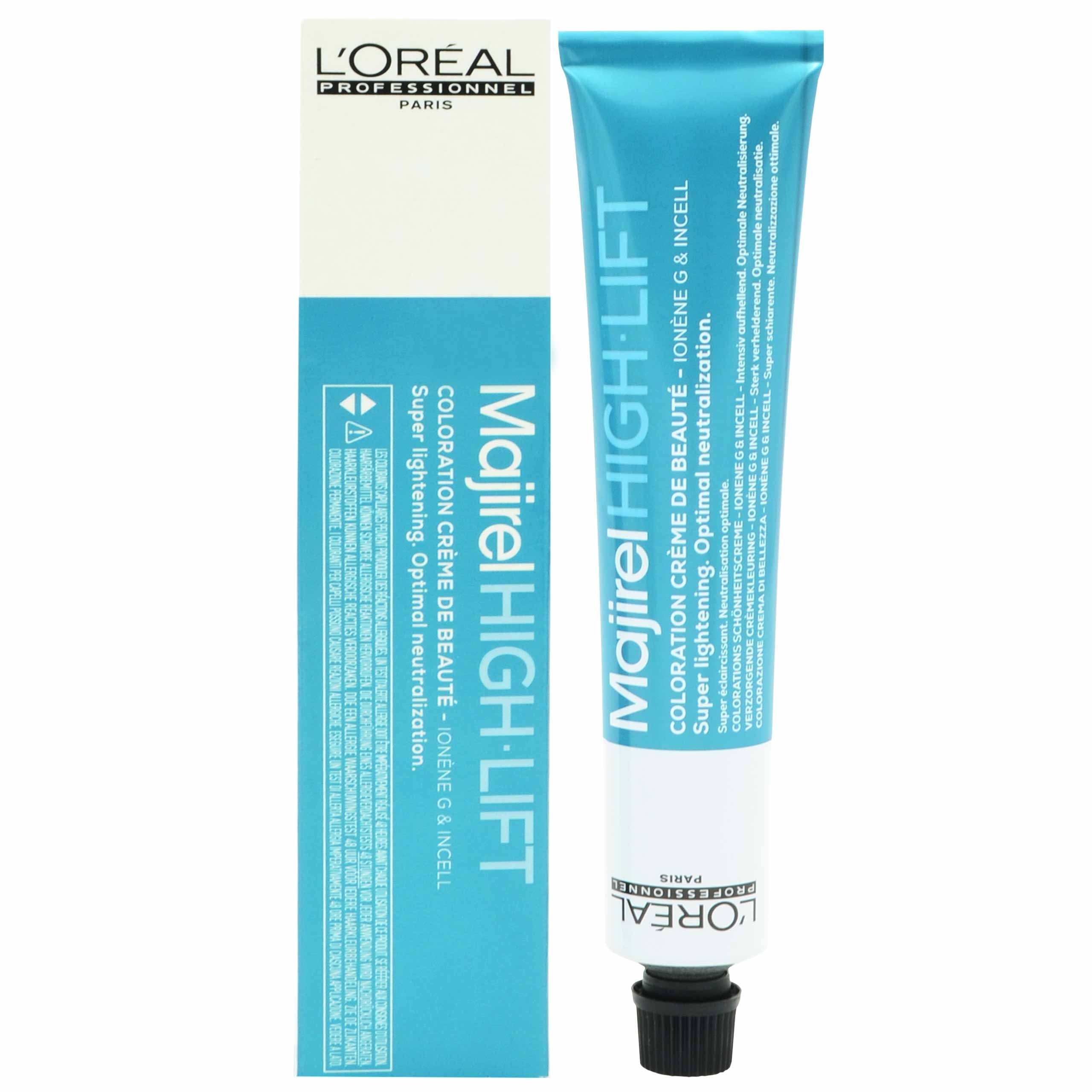 Loreal Majirel High Lift – farba do włosów w odcieniach blondu, 50ml HL Beige Popielato-Złocisty