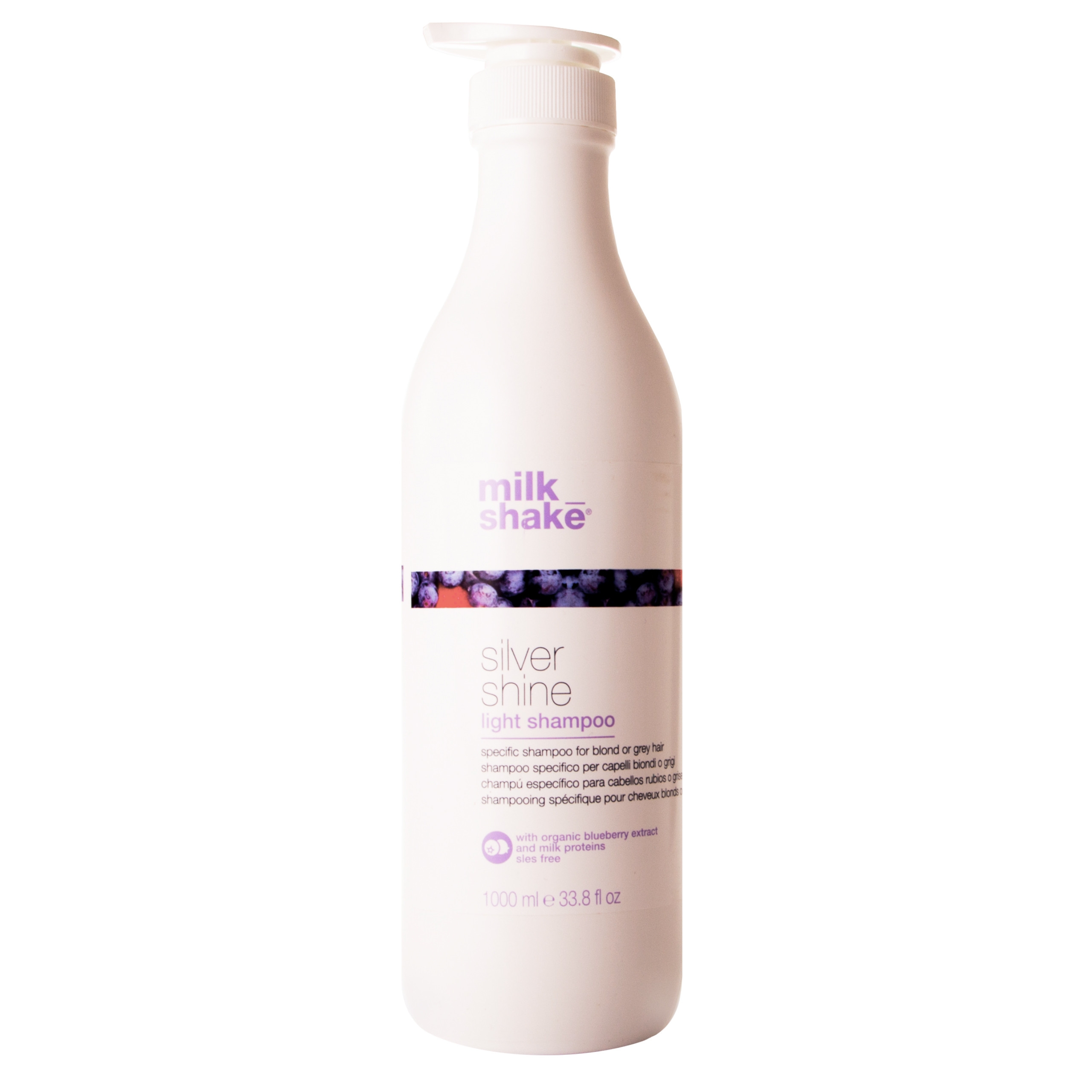 Image of Milk Shake Silver Shine szampon do włosów blond i siwych 1000 ml