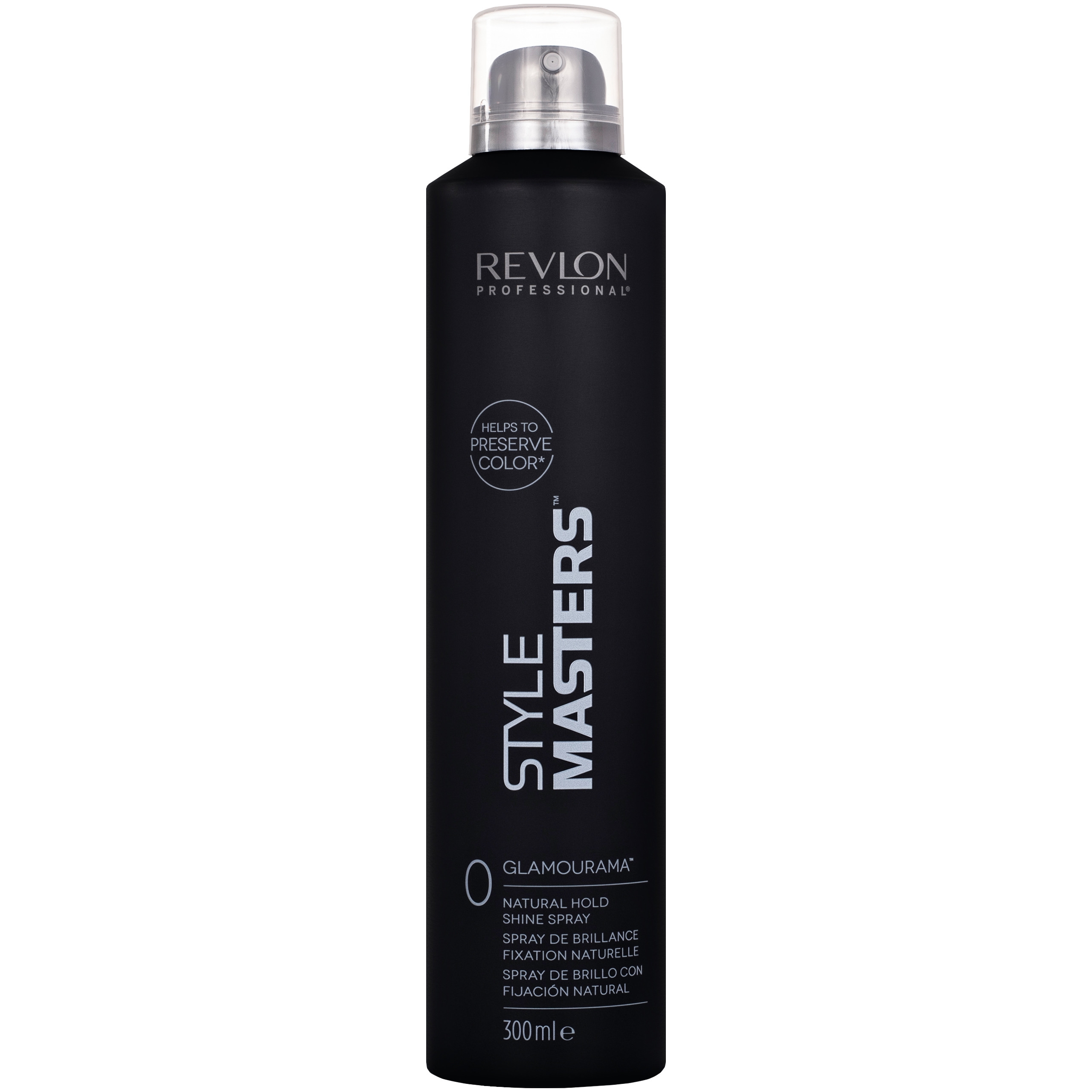 Image of Revlon Style Masters Glamourama Natural Hold Shine Spray - spray nabłyszczający włosy, 300ml