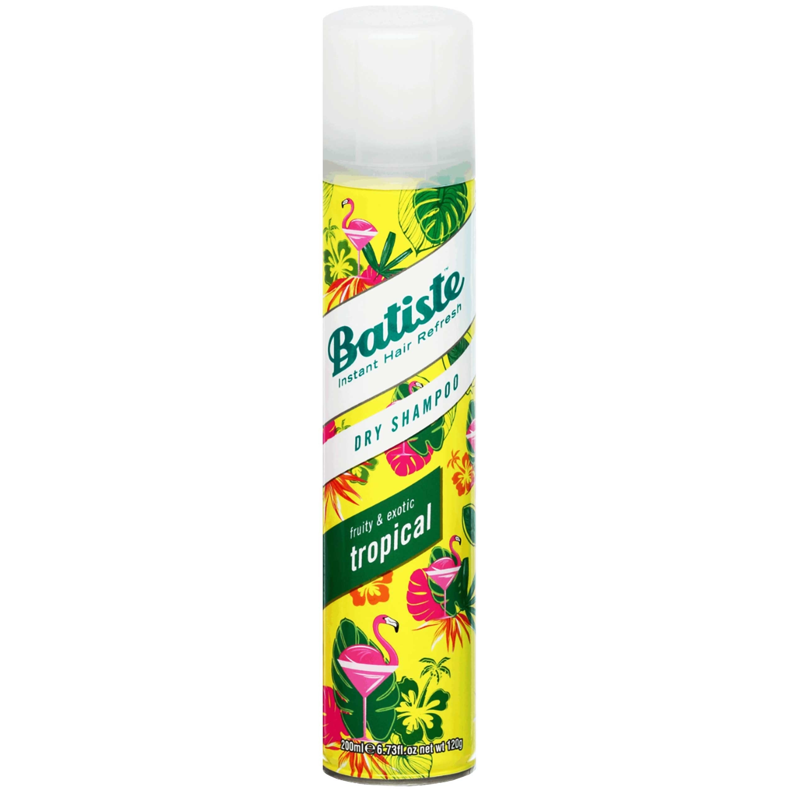 Image of Batiste Tropical, odświeżający suchy szampon do włosów 200ml