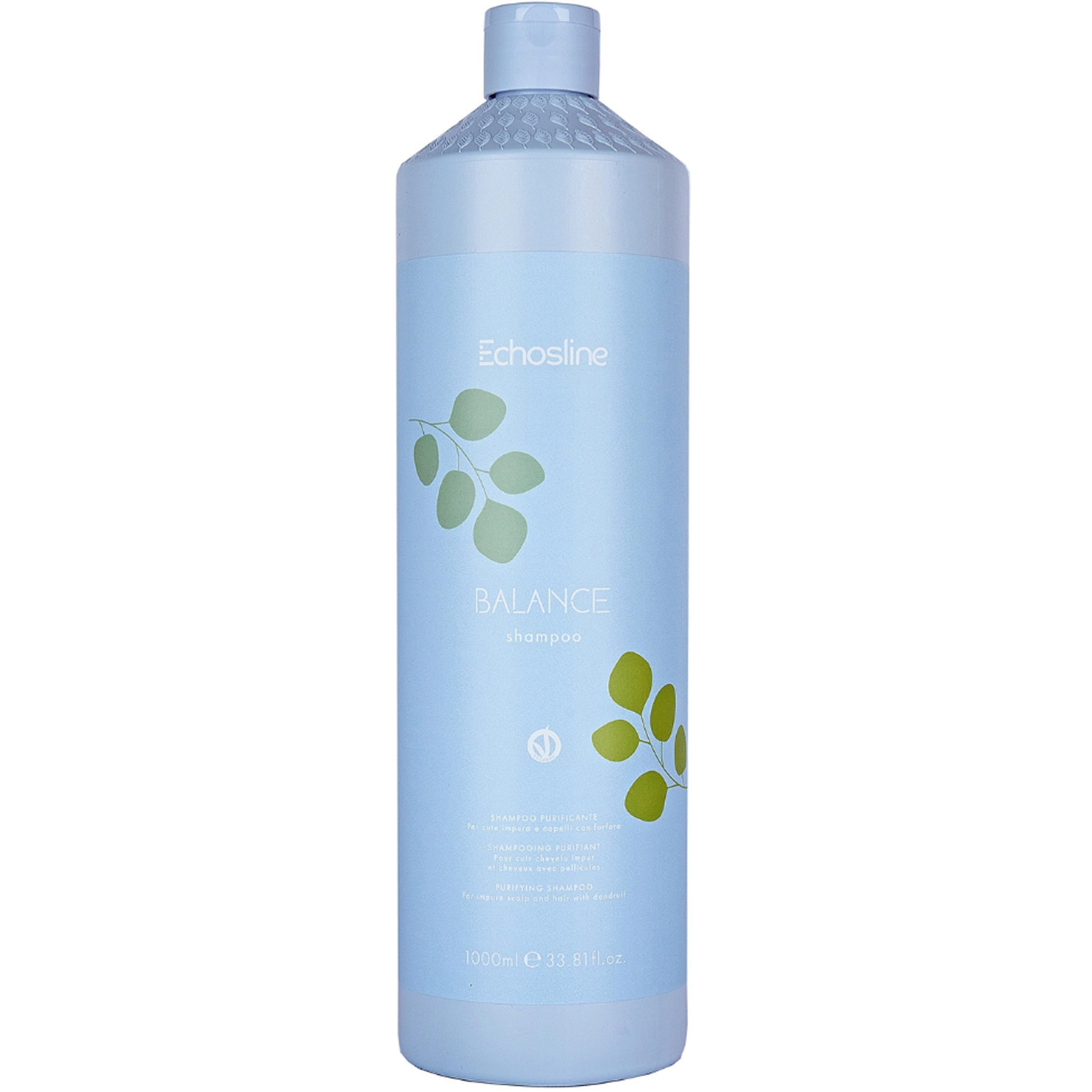 Image of Echosline Balance Shampoo - szampon balansujący do włosów, 1000ml