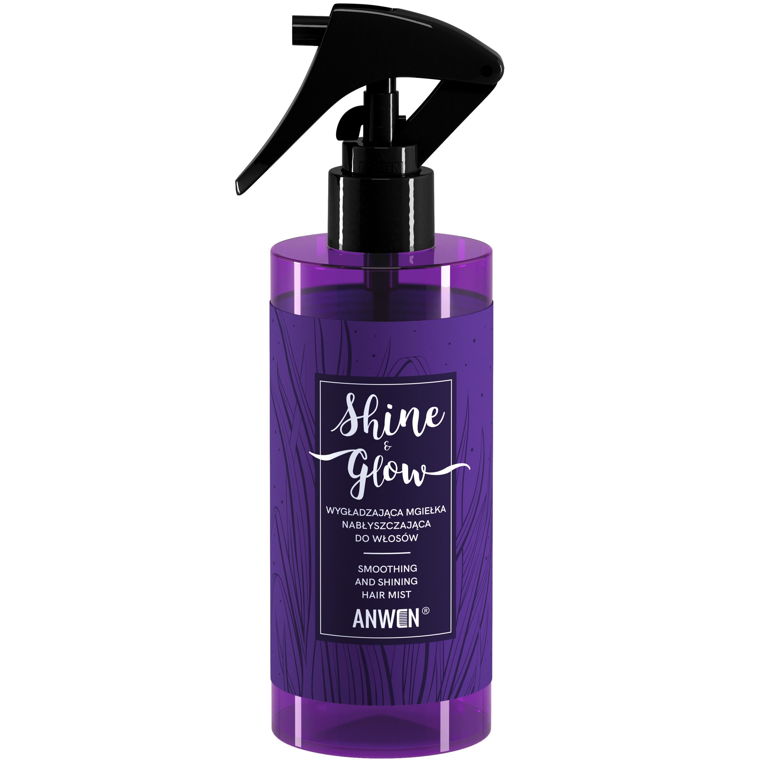 Image of Anwen Shine & Glow - mgiełka wygładzająca do włosów, 150ml