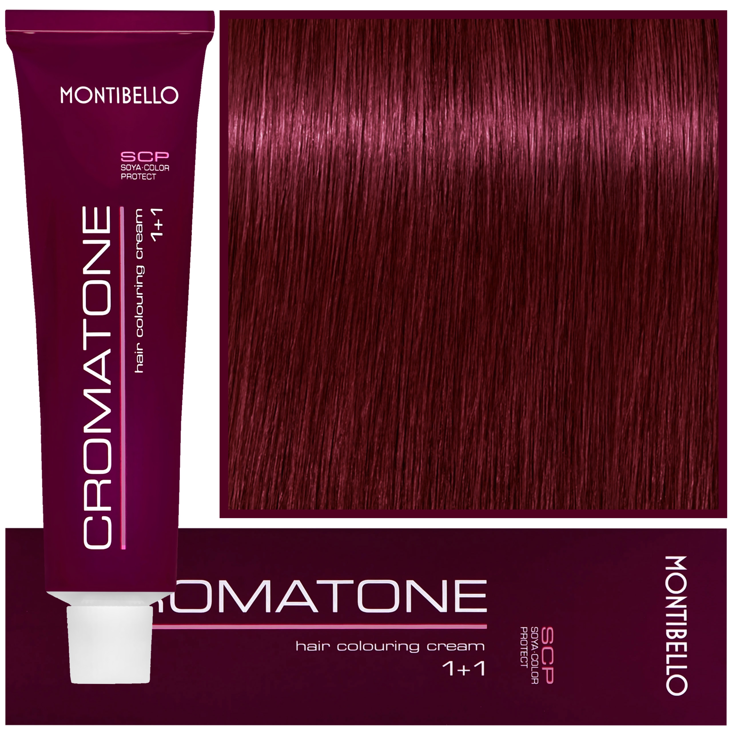 Montibello Cromatone – profesjonalna farba do trwałej koloryzacji, 60ml 7,77 | Średni Intensywny Czerwony Blond