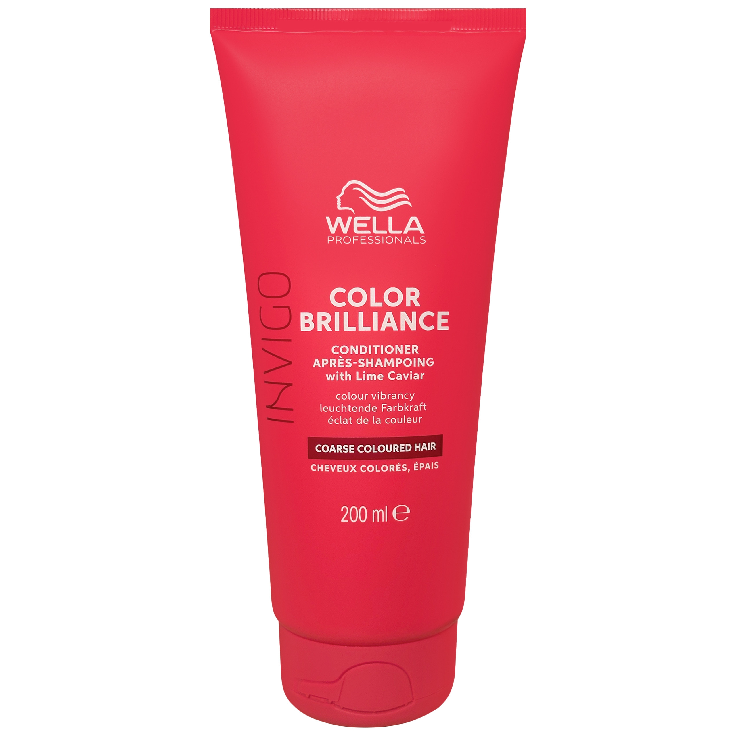 Image of Wella Invigo Color Brilliance Conditioner - odżywka do włosów grubych, 200ml