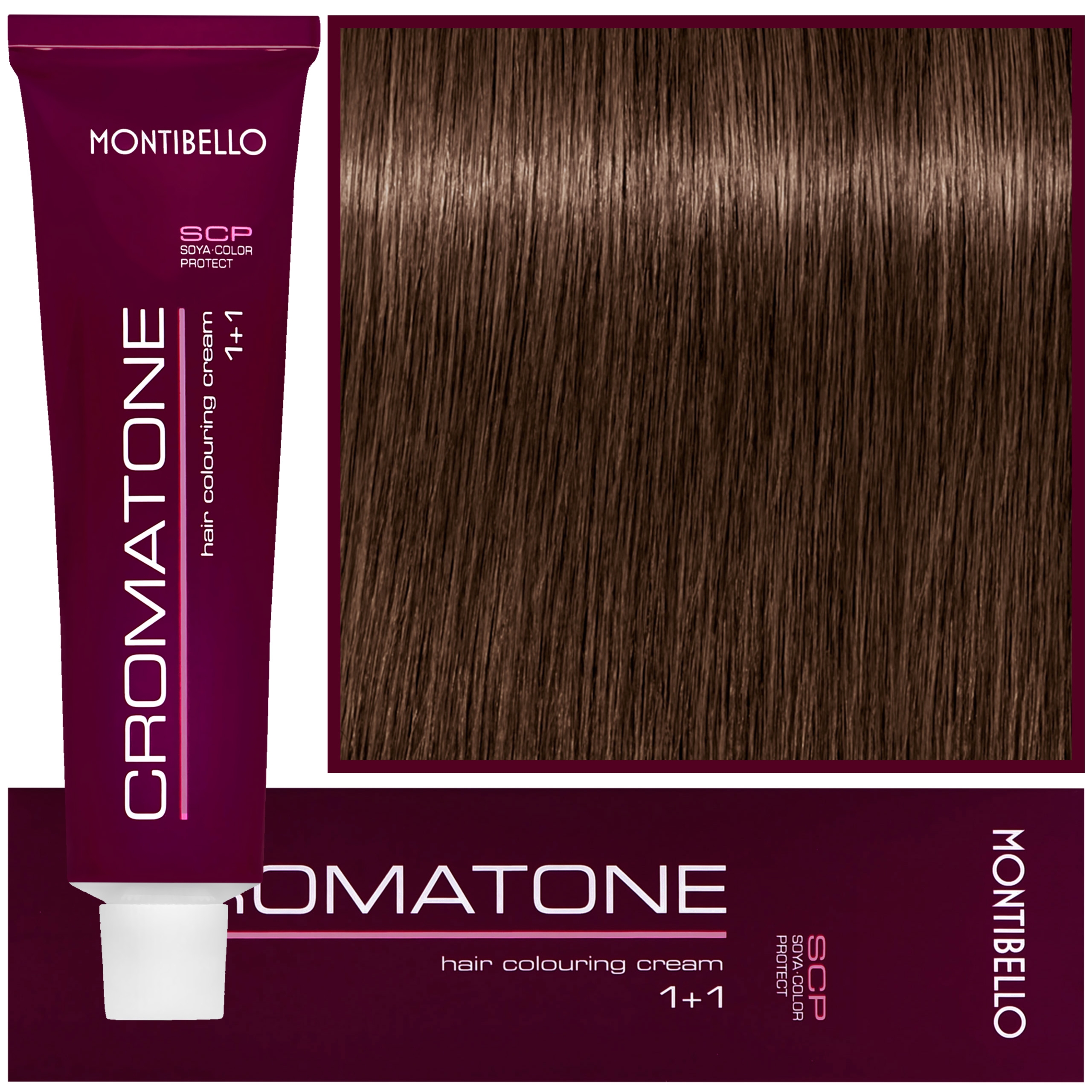 Montibello Cromatone – profesjonalna farba do trwałej koloryzacji, 60ml 7,60 | Średni Brązowy Naturalny Blond
