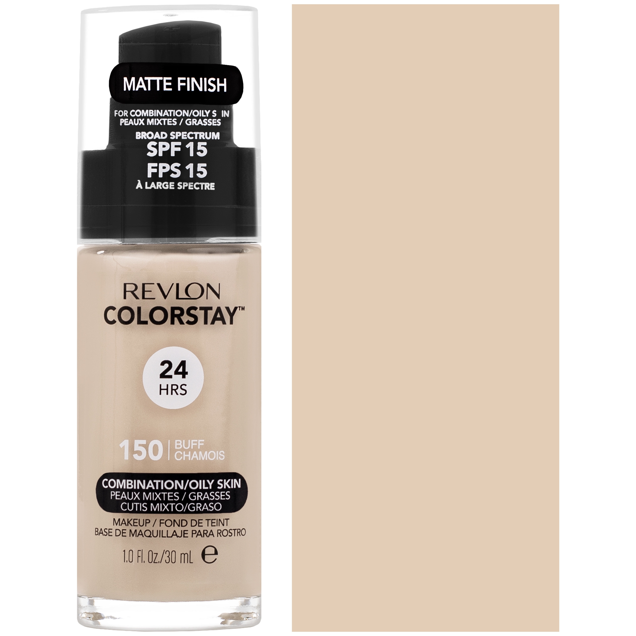 Image of Revlon Colorstay, podkład do cery tłustej i mieszanej z pompką 30ml COMBI/OILY 150