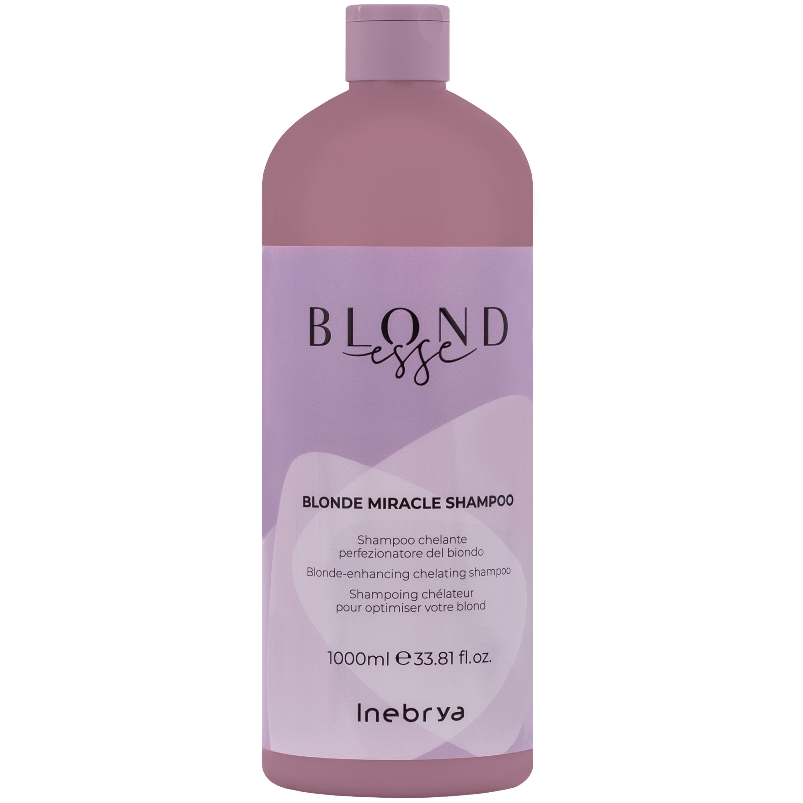 Image of Inebrya Blondesse Miracle - szampon niwelujący żółte refleksy, 1000ml
