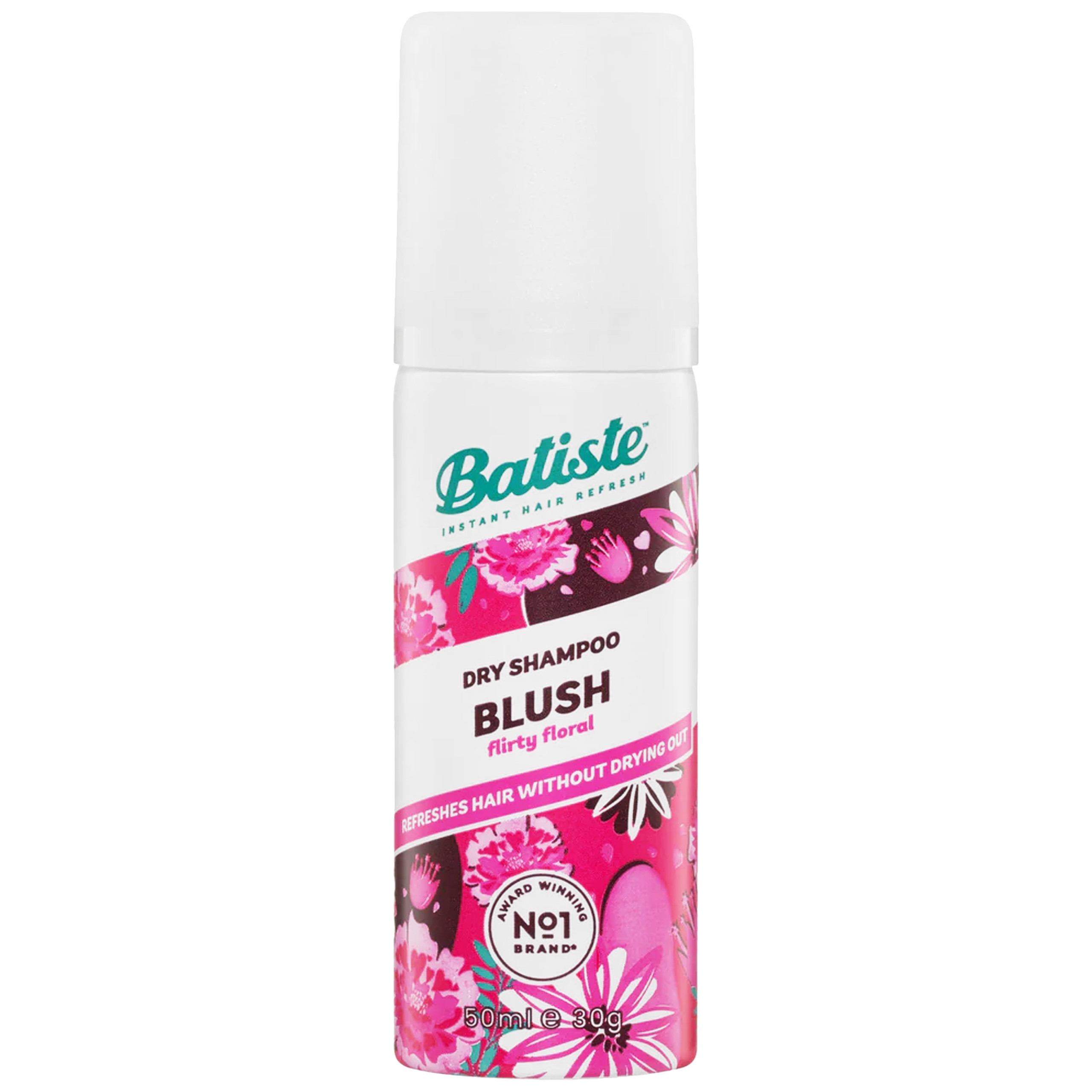 Image of Batiste Blush Dry Shampoo - suchy szampon z nutą piżma, dodający włosom objętości, 50ml