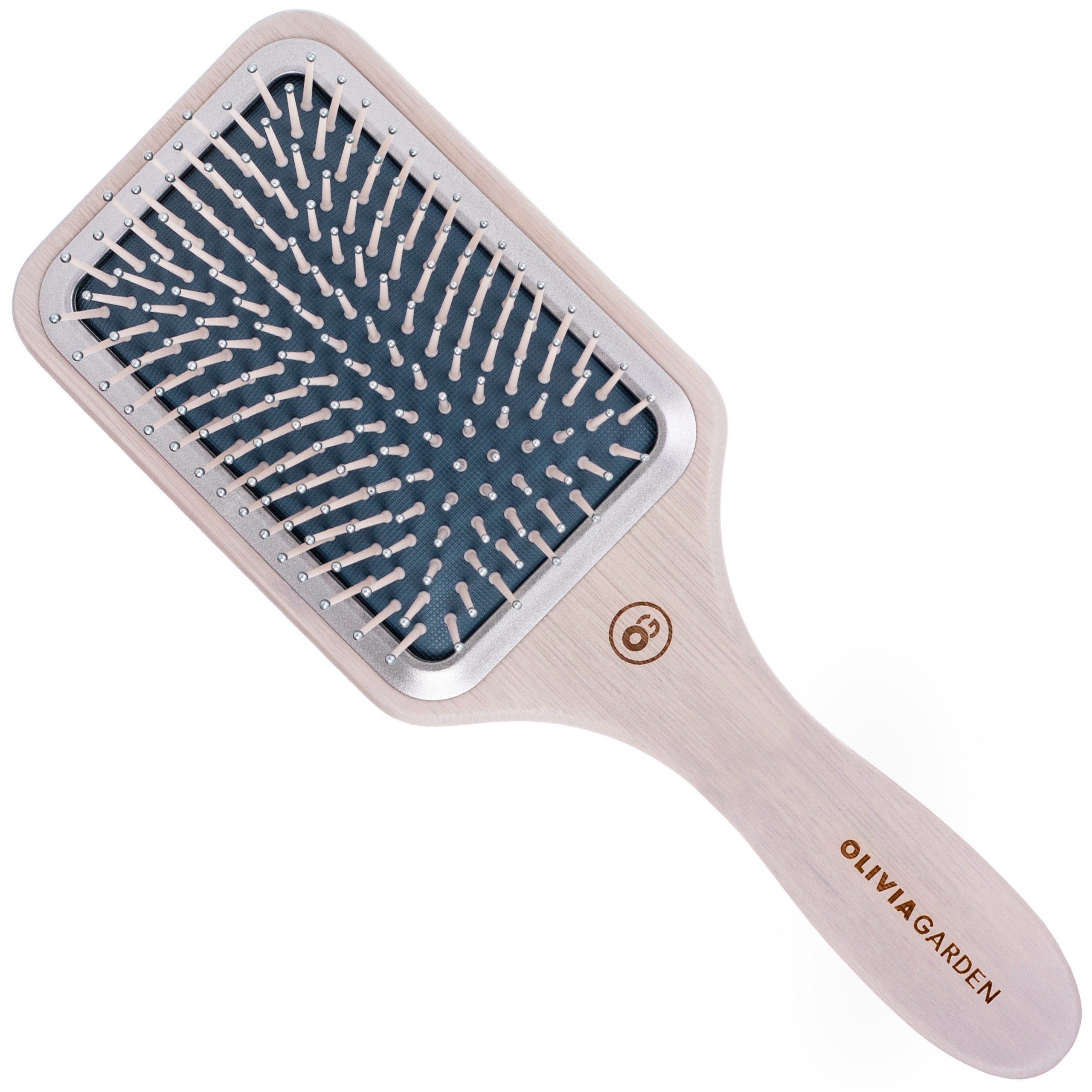 Image of Olivia Garden Eco Hair Paddle Bambus - szczotka prostokątna do włosów z bambusa