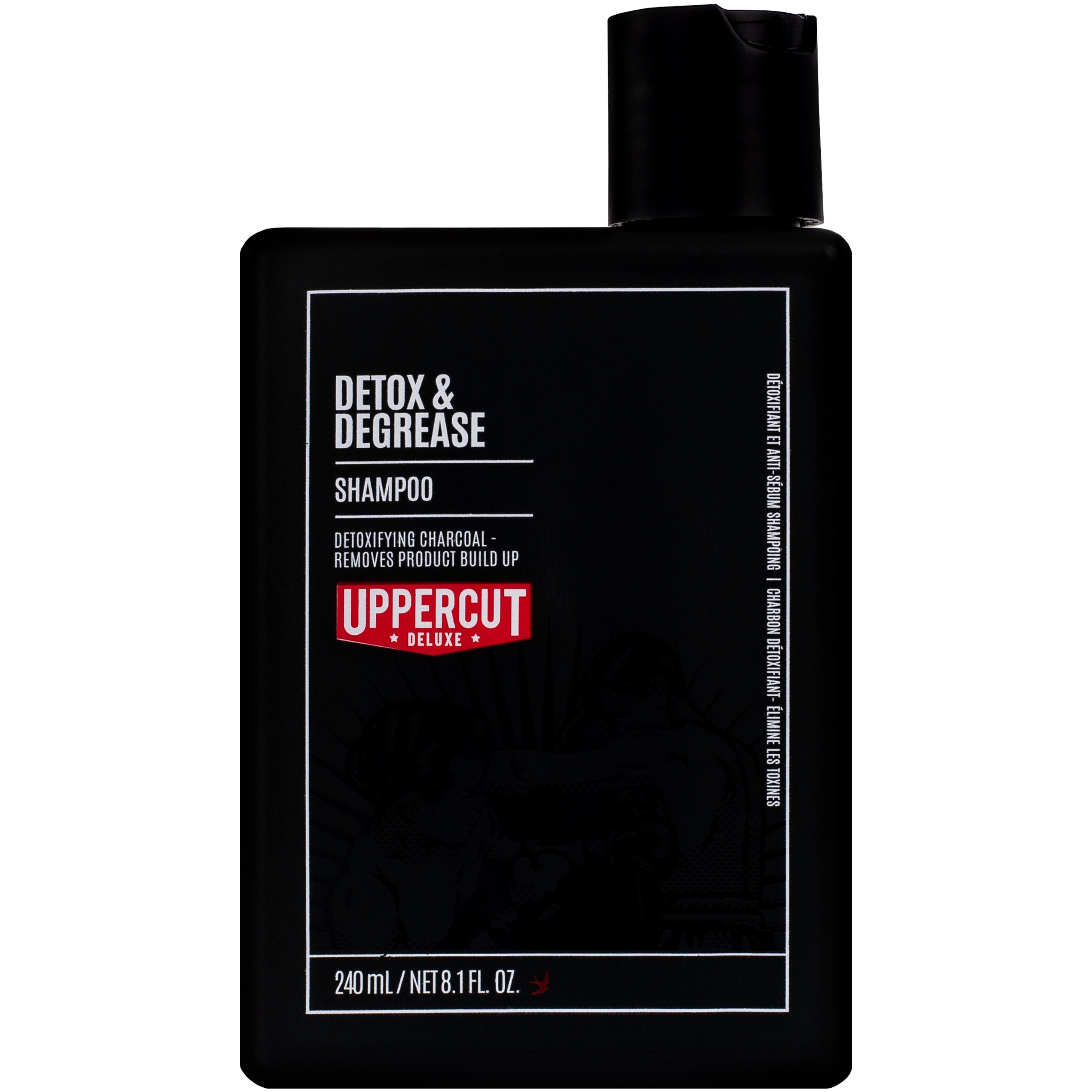 Image of Uppercut Deluxe Detox&Degrease Shampoo – oczyszczający szampon do włosów, 240ml