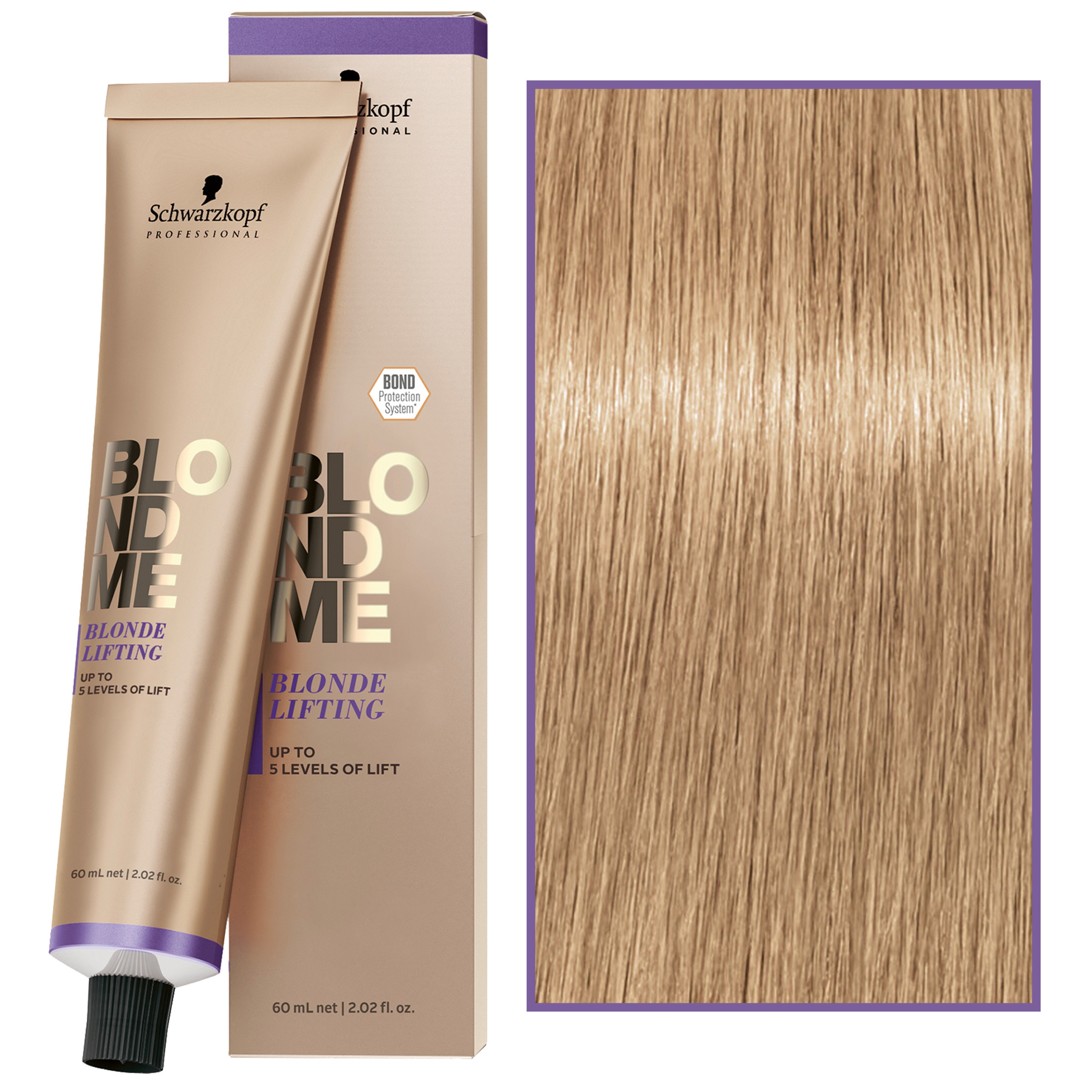 Image of Schwarzkopf BlondMe Lifting - farba rozjaśniająca do włosów blond, 60 ml Biscuit | Biszkoptowy