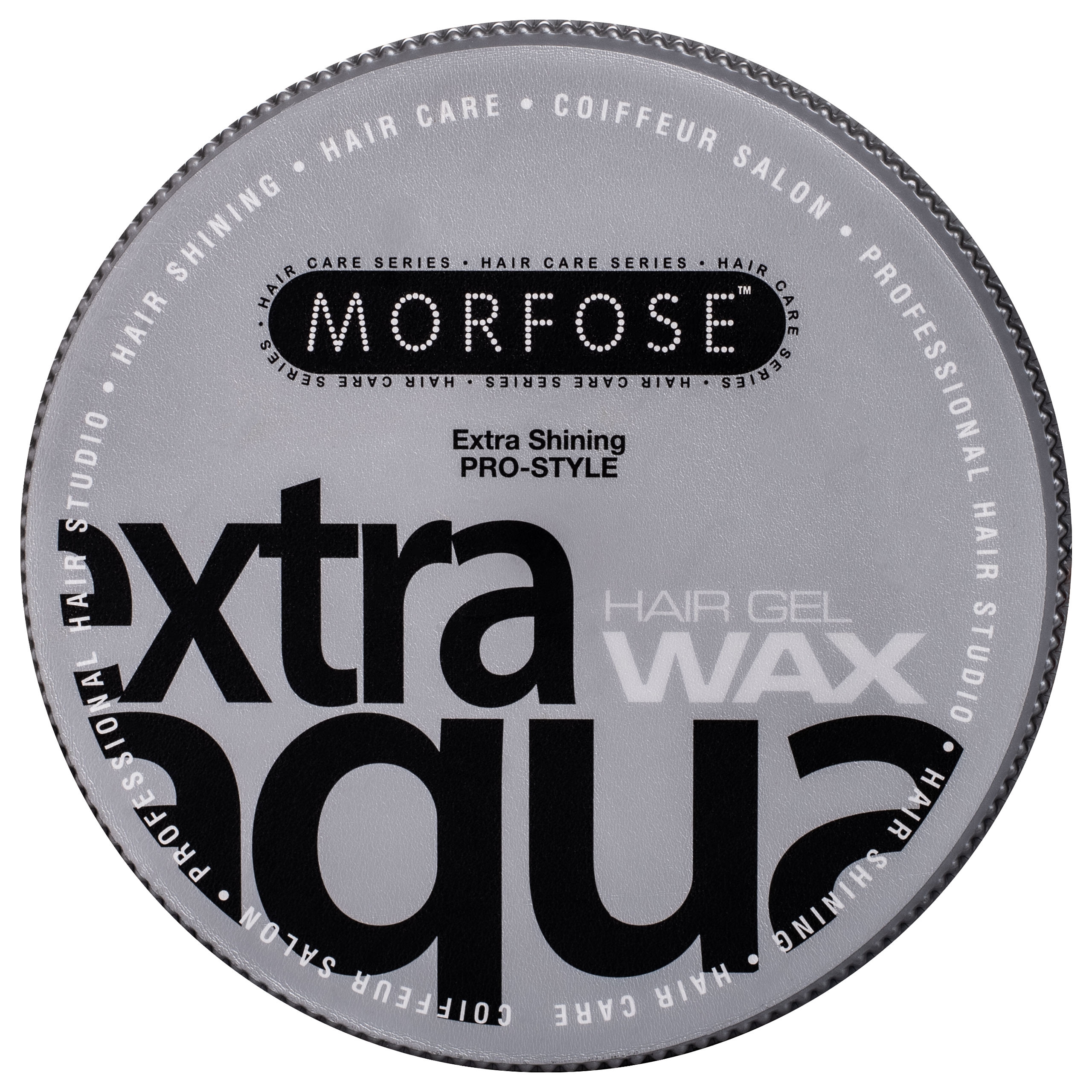 Image of Morfose Extra Shining Pro-Style Extra Aqua Hair Gel Wax - żelowy wosk do włosów, 175ml