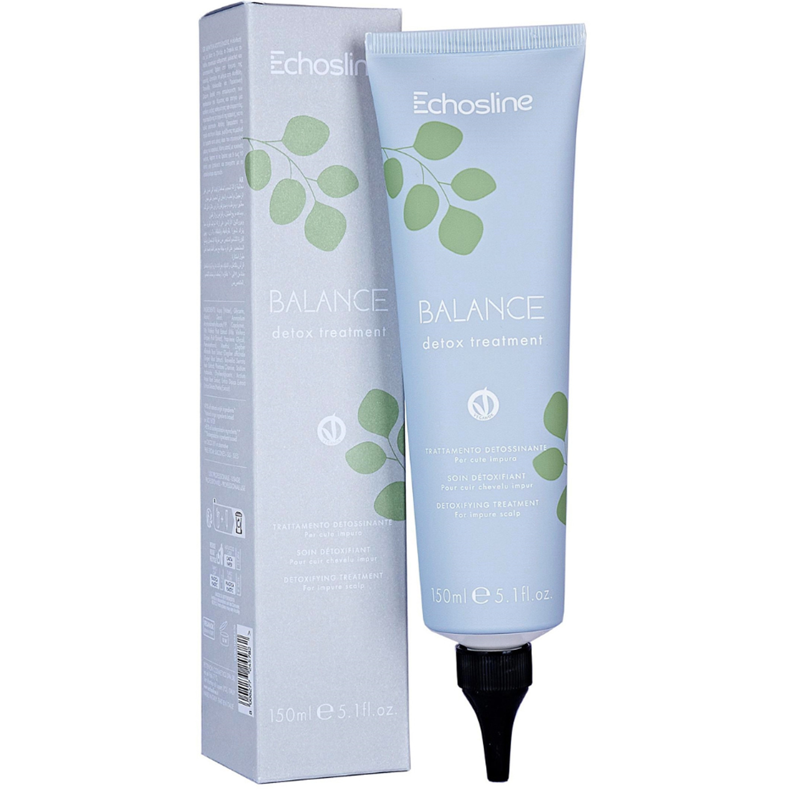 Image of Echosline Balance Detox Treatment - kuracja balansująco-detoksykująca do włosów, 150ml