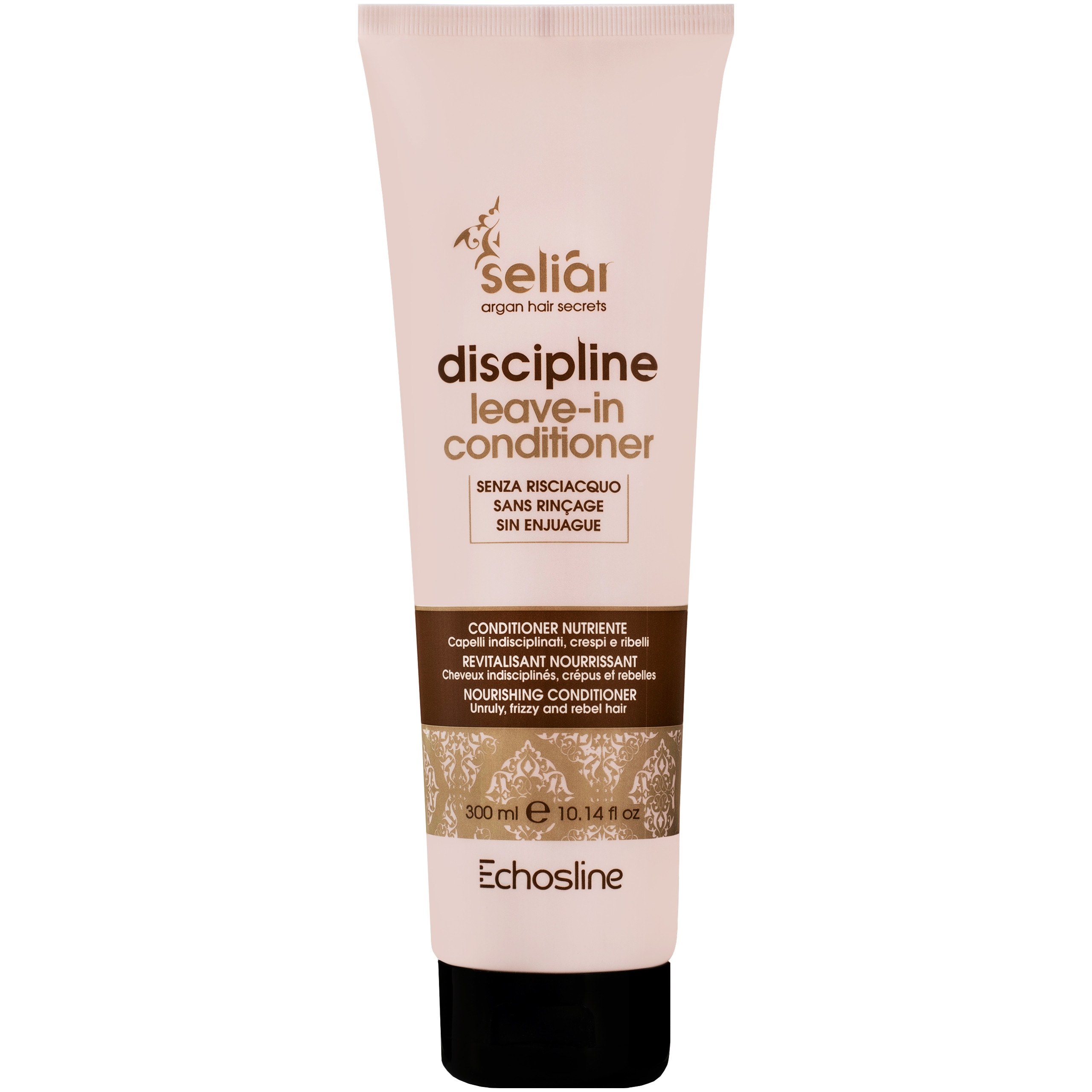 Image of Echosline Seliar Discipline Leave-In Conditioner - odżywka do włosów niesfornych, 300ml