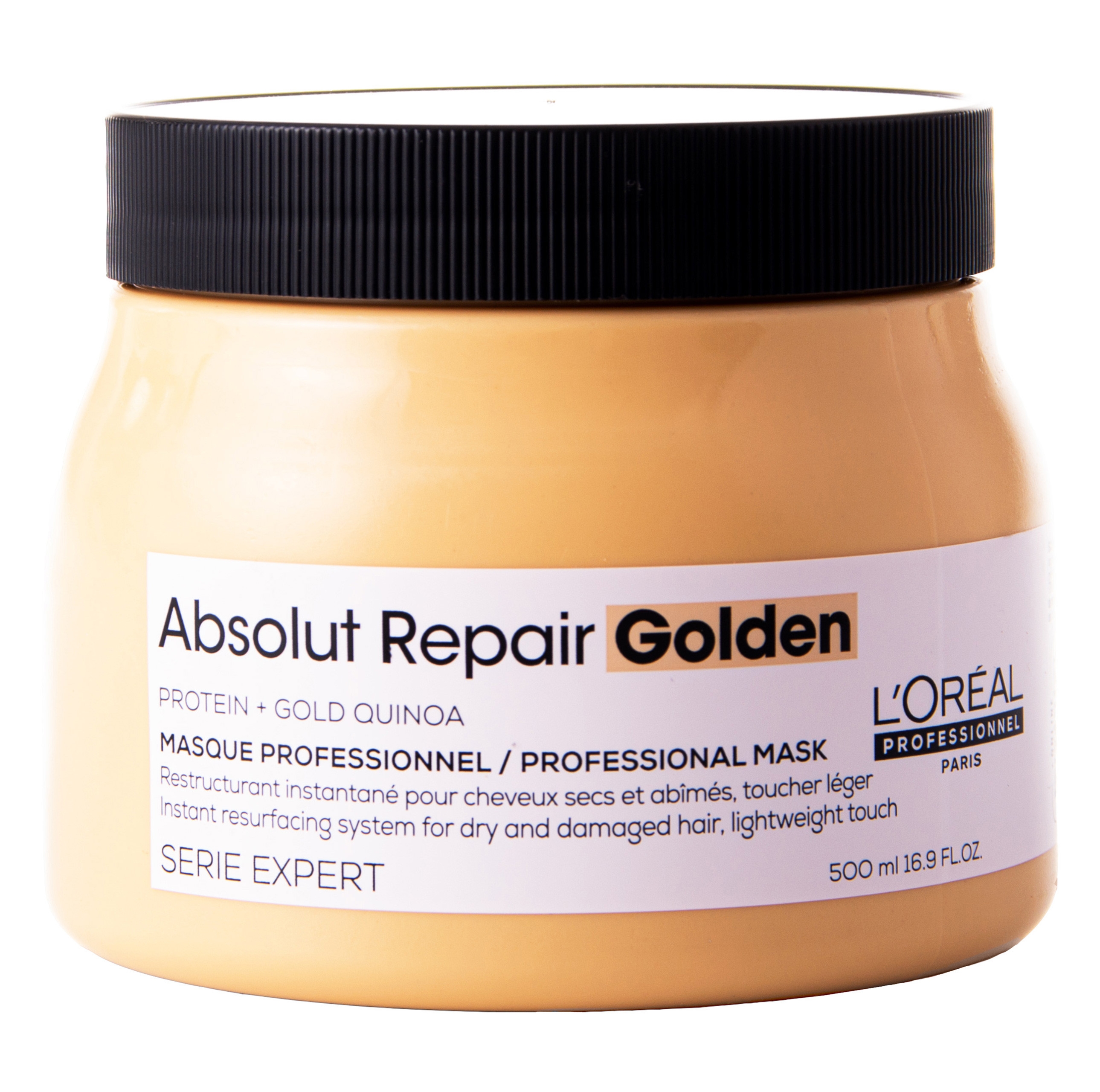 Image of Loreal Absolut Repair Gold maska odbudowująca włosy zniszczone 500ml