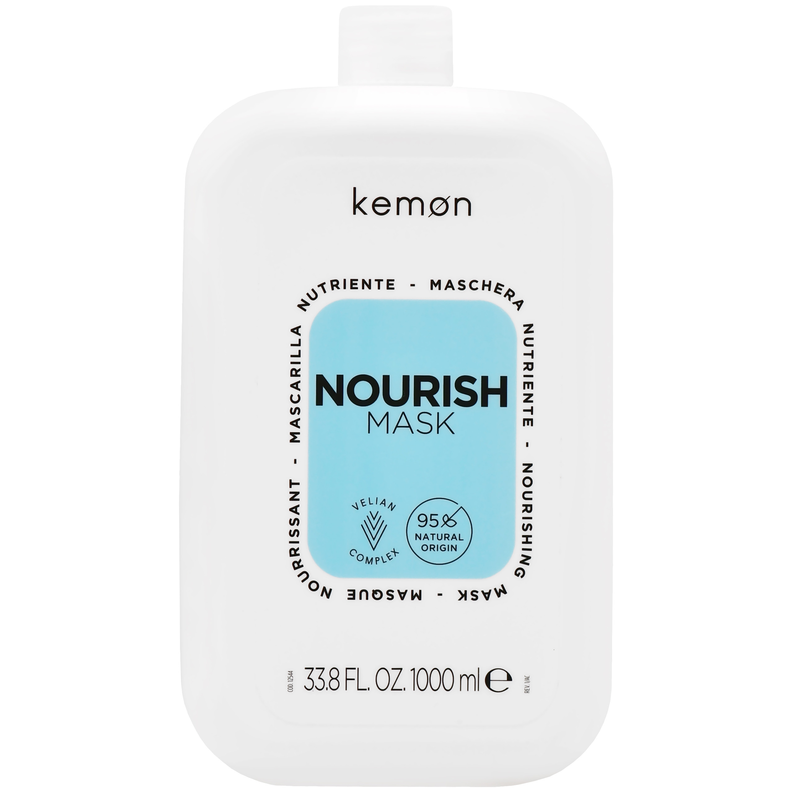 Image of Kemon Nourish Mask - odżywcza maska do włosów zniszczonych, 1000ml