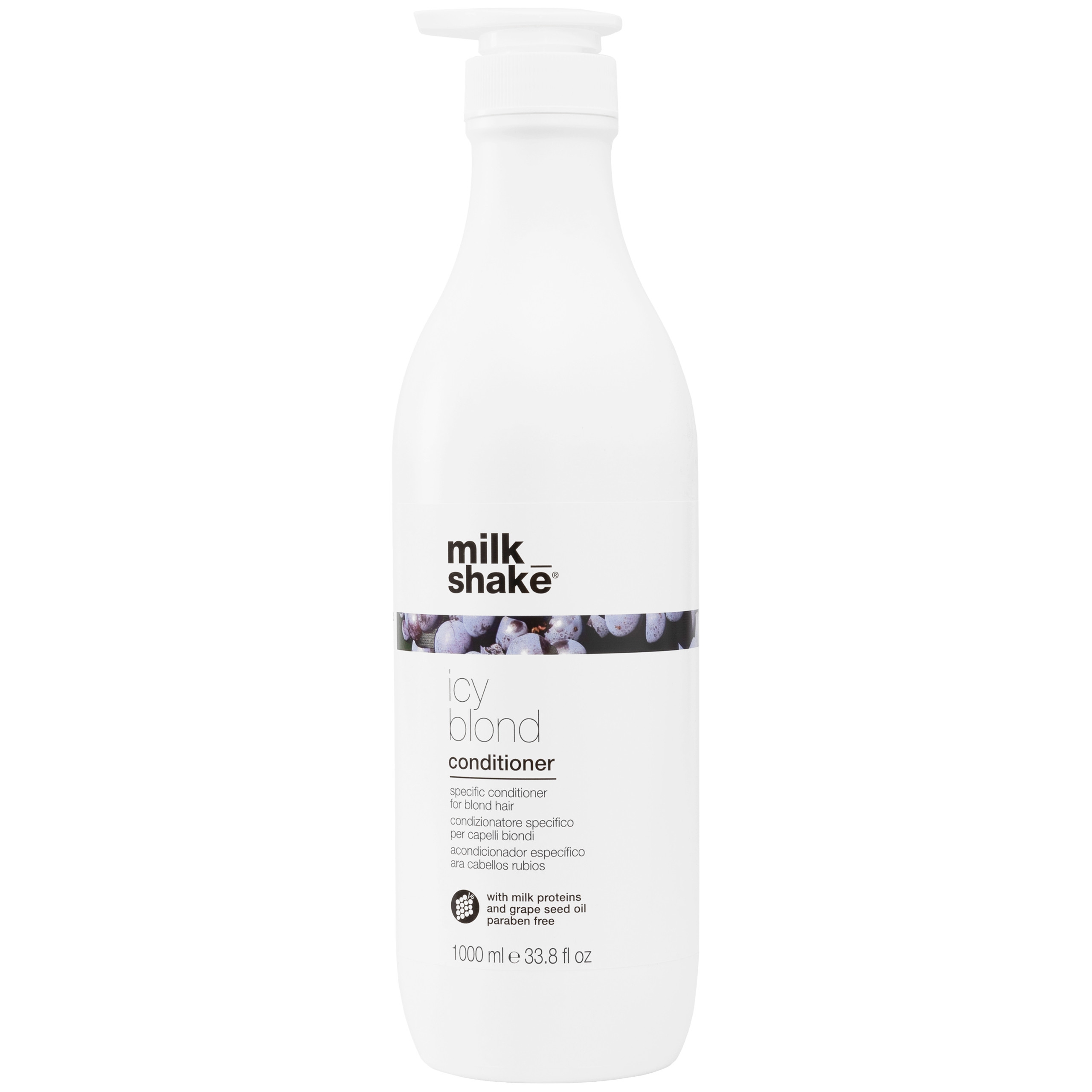 Image of Milk Shake Icy Blond Conditioner - ochładzająca kolor odżywka do włosów blond, 1000ml