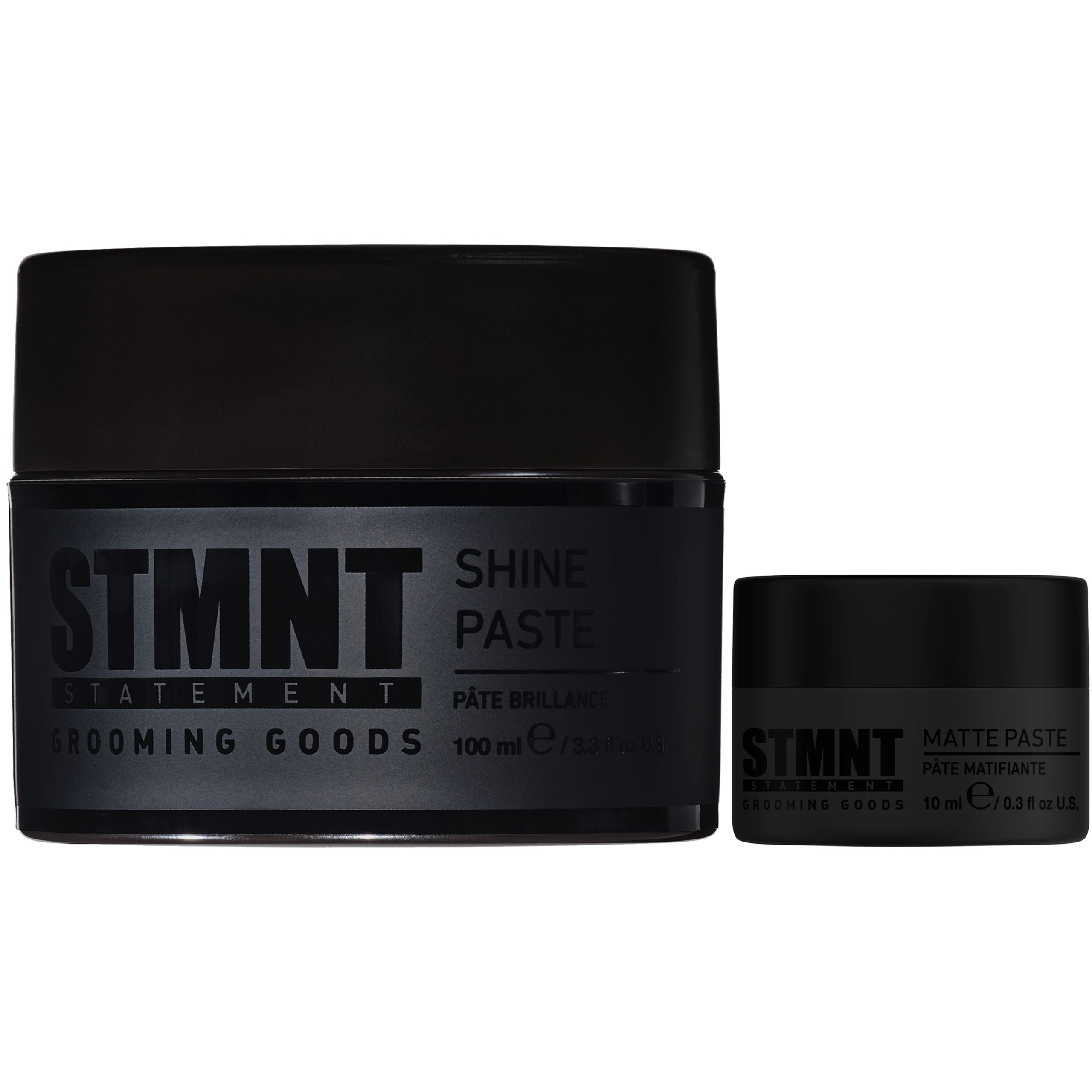 STMNT Pasta Matująca 10 ml + Nabłyszczająca 100 ml – zestaw do stylizacji włosów