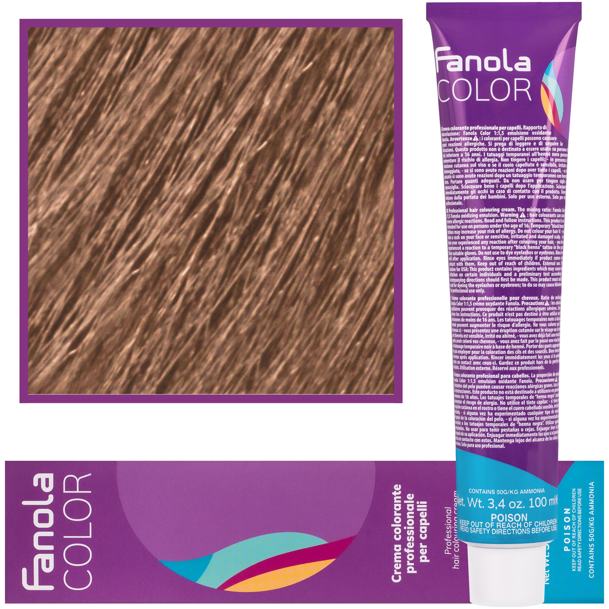 Image of Fanola Crema Color farba krem koloryzujący 100 ml 9.0 | Bardzo Jasny Blond