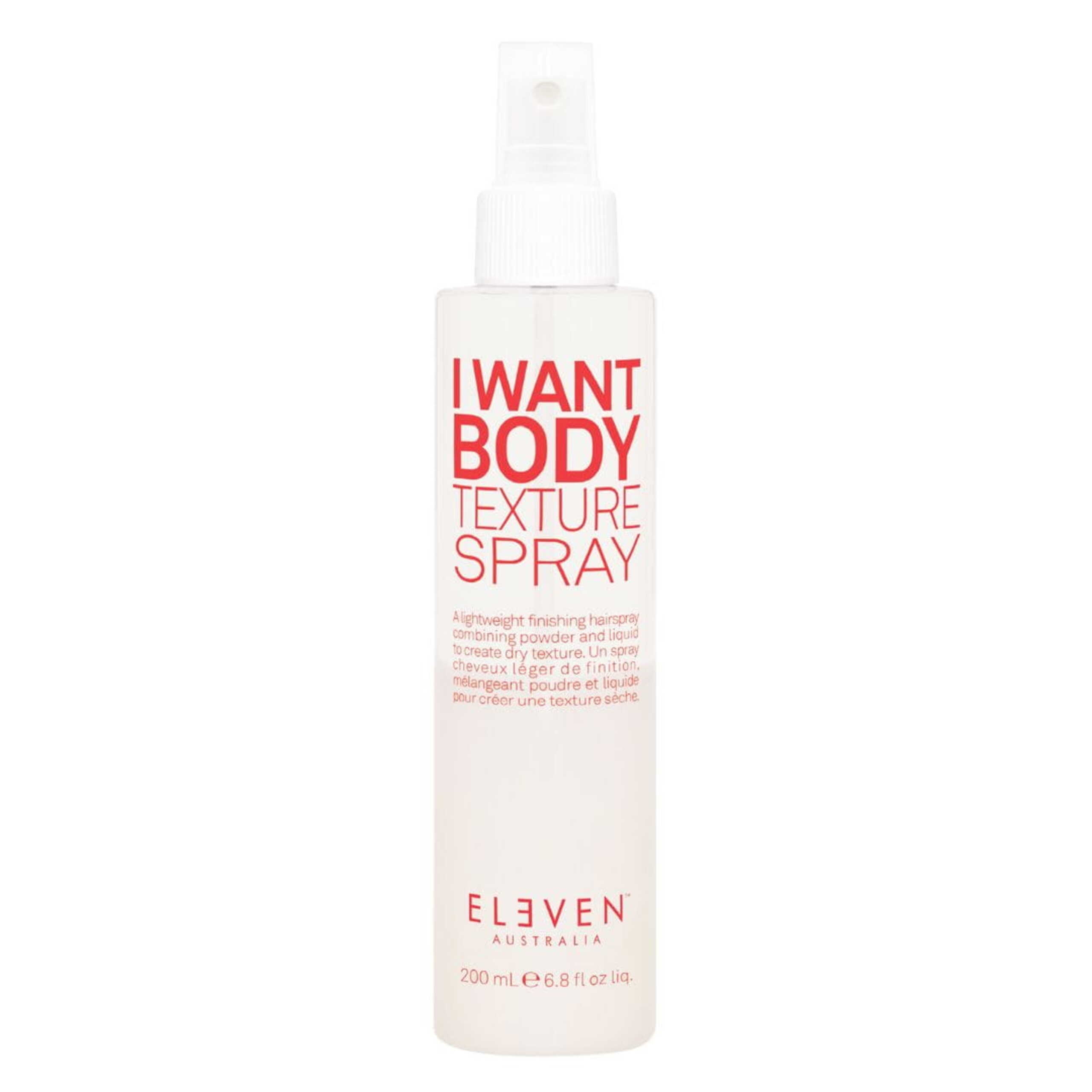 Image of Eleven Australia I Want Body Texture Spray - lekki spray teksturyzujący do włosów, 200ml