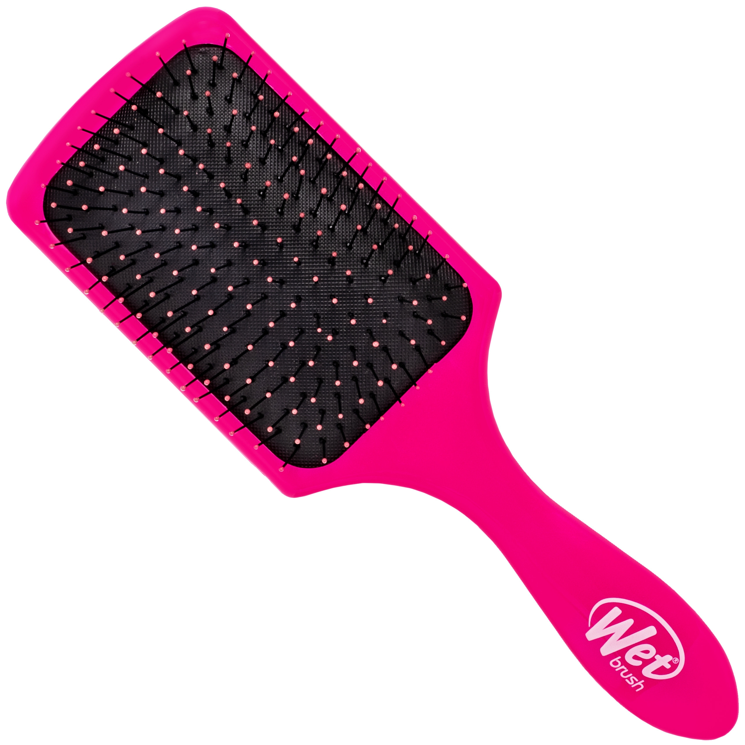 Image of Wet Brush Paddle Detangler - duża szczotka do włosów Pink | Różowy