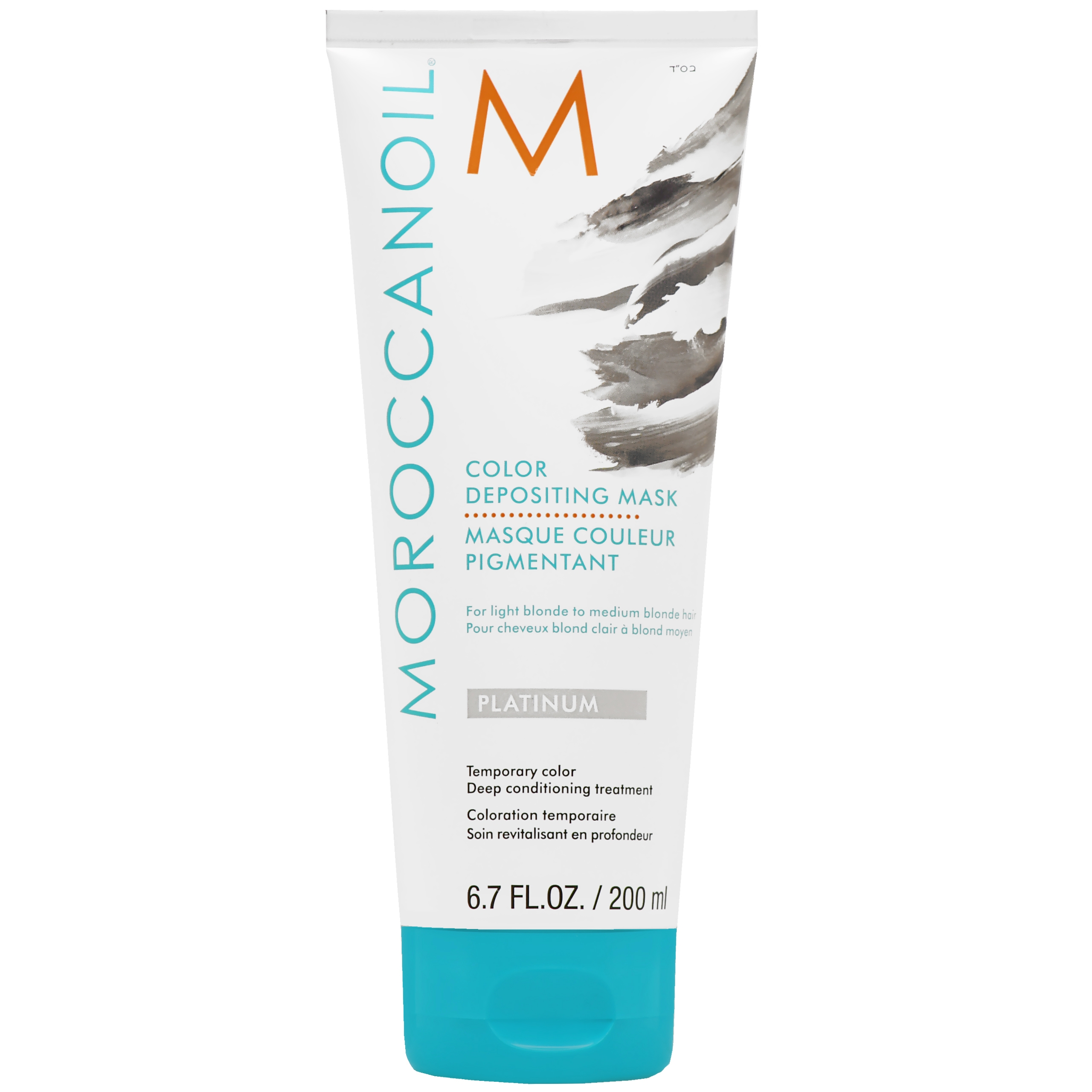 Moroccanoil Color Depositing Mask – arganowa maska koloryzująca do włosów, 200ml Platinum | Platynowy