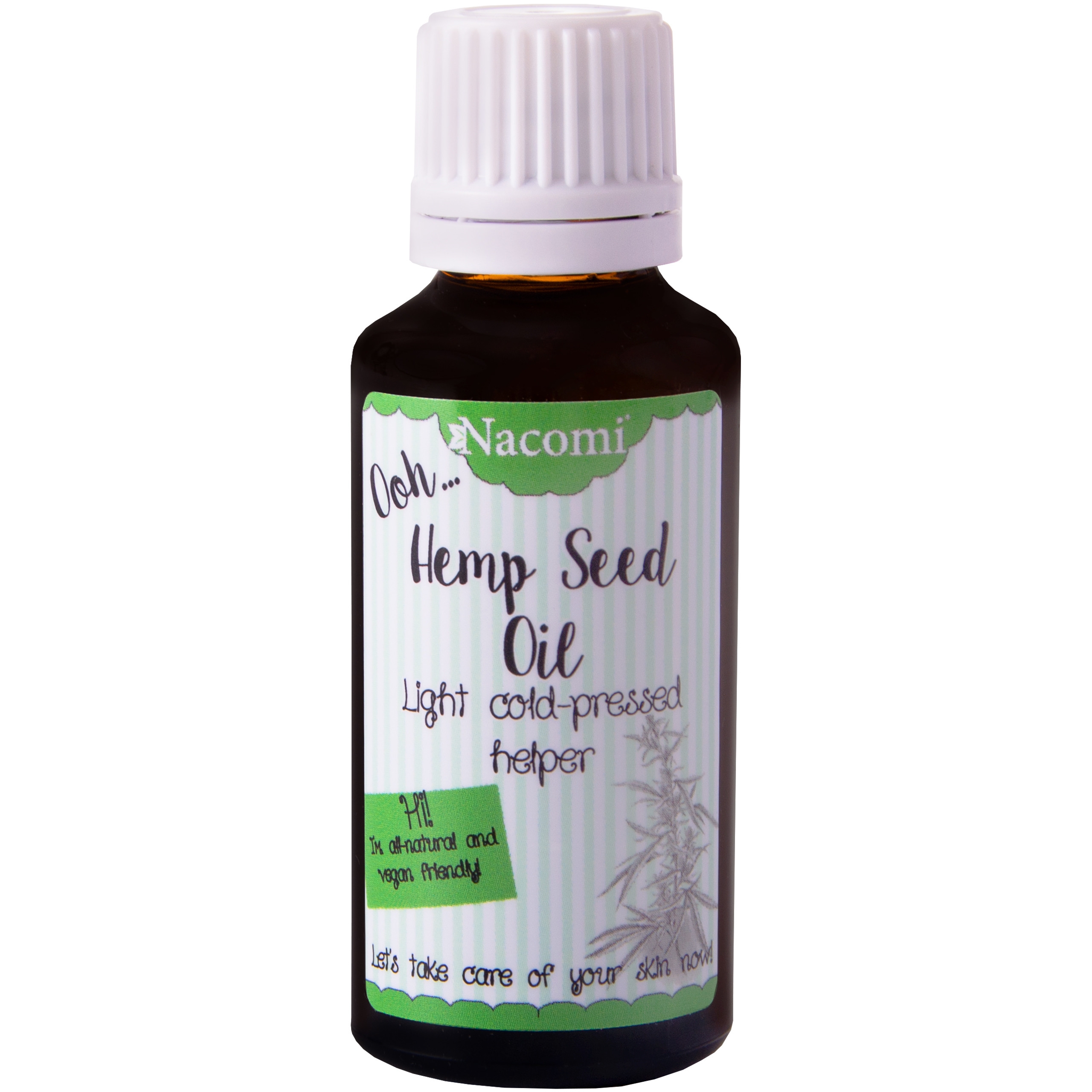 Image of Nacomi Olej z nasion Konopi tłoczony na zimno naturalny 30 ml