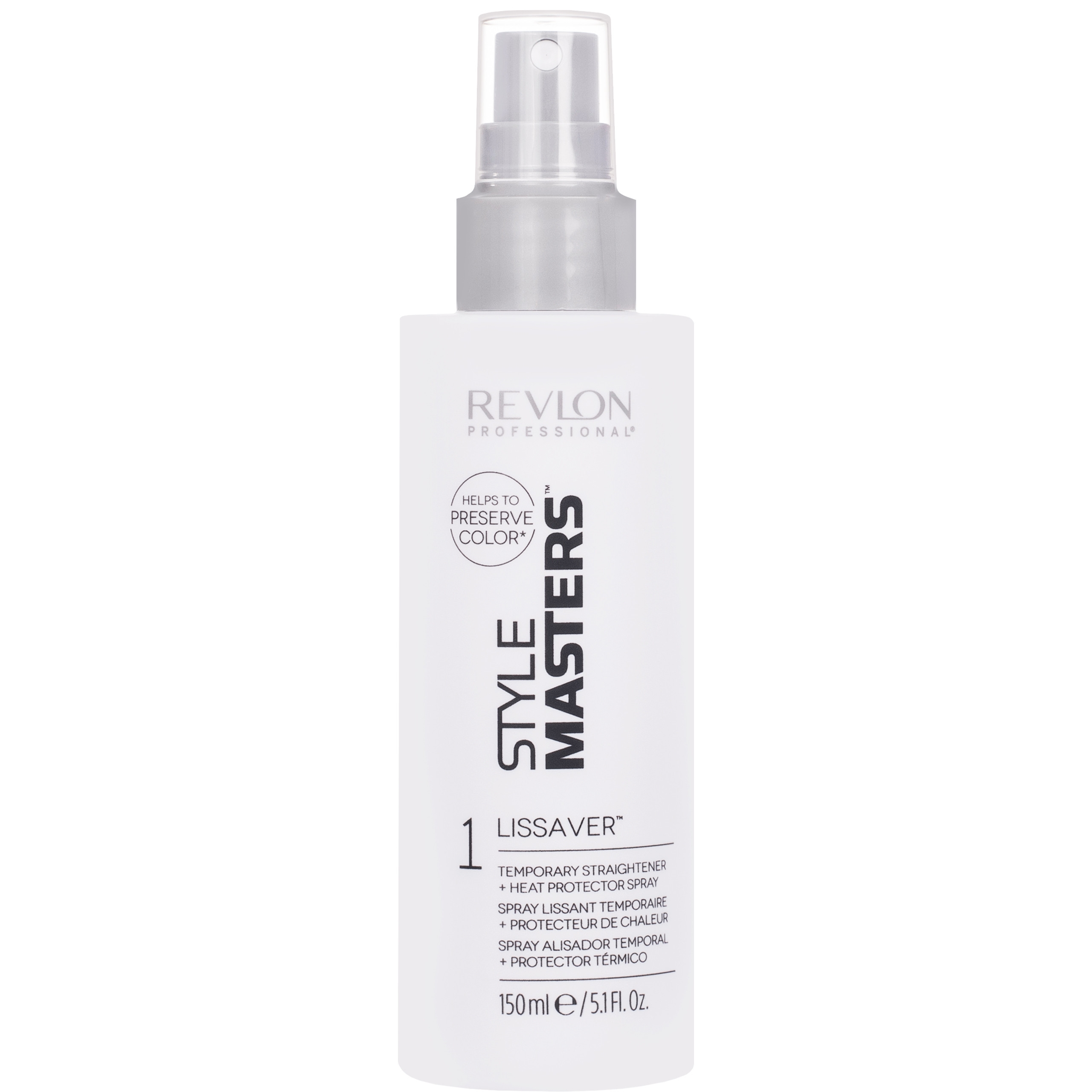 Image of Revlon Style Masters Lissaver Temporary Straightener Spray - termoochronny do prostowania, 150ml