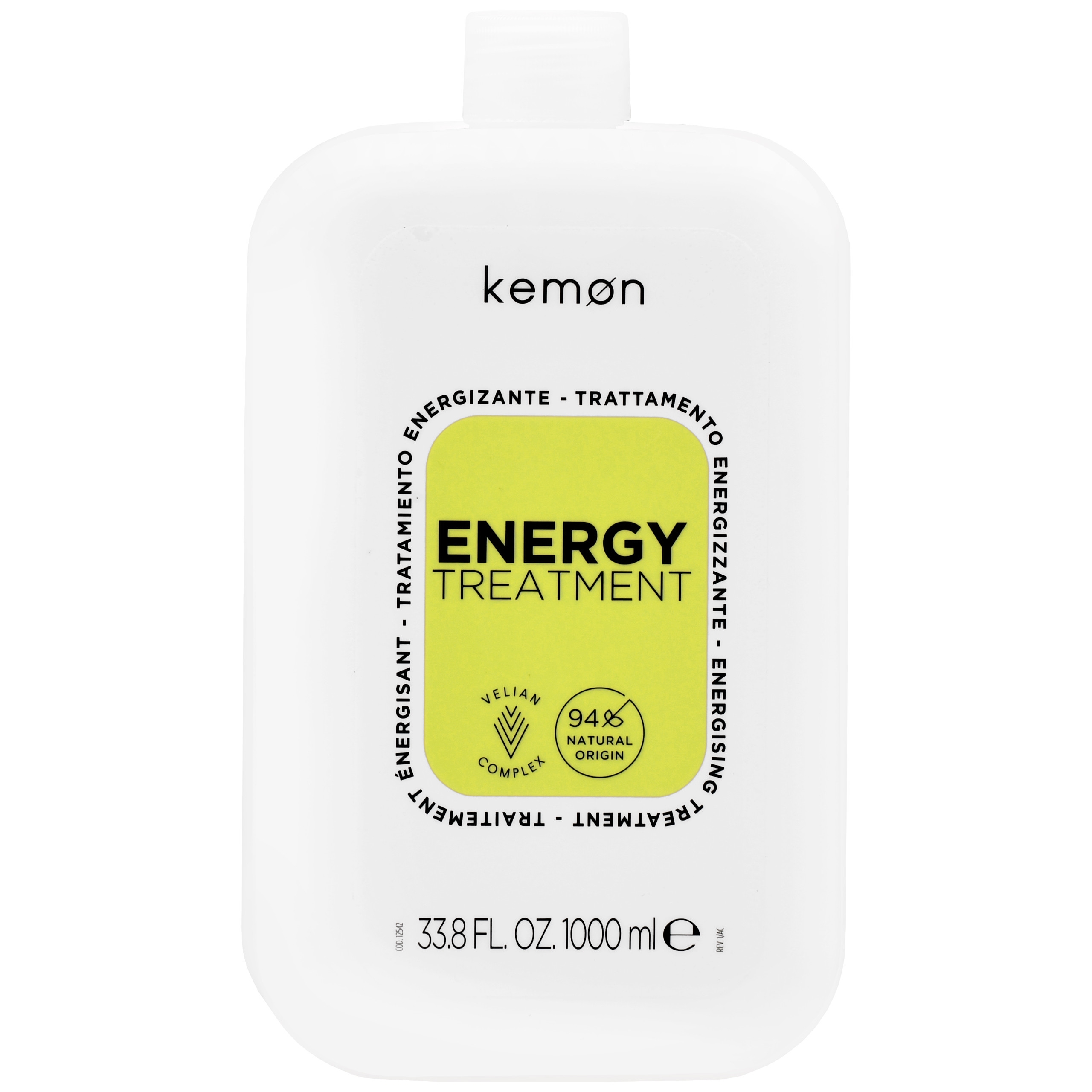 Image of Kemon Energy Treatment - energetyzująca odżywka przeciw wypadaniu włosów, 1000ml