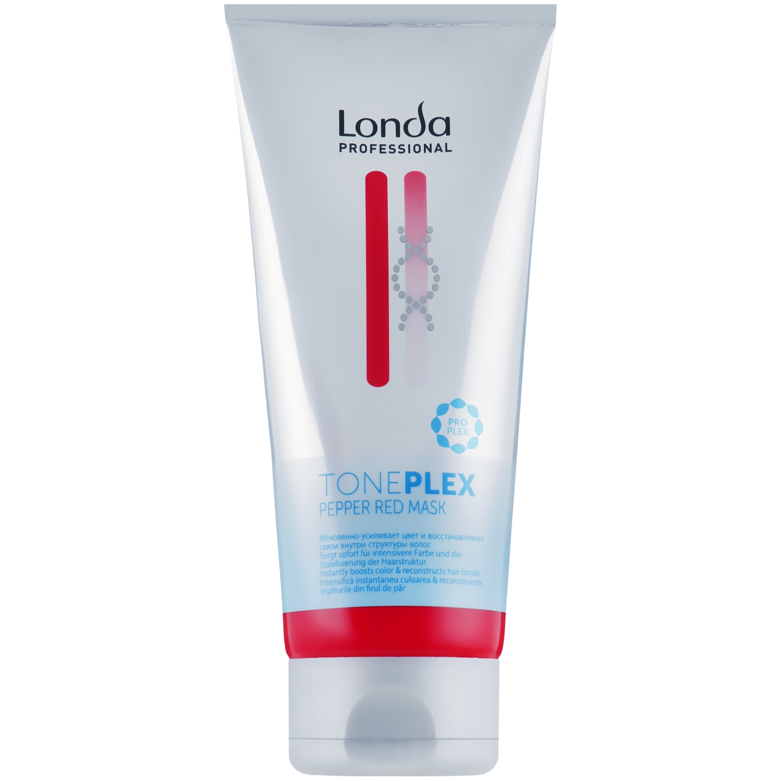 Image of Londa Tonplex Pepper Red Mask - koloryzująca maska do włosów czerwony pieprz, 200ml