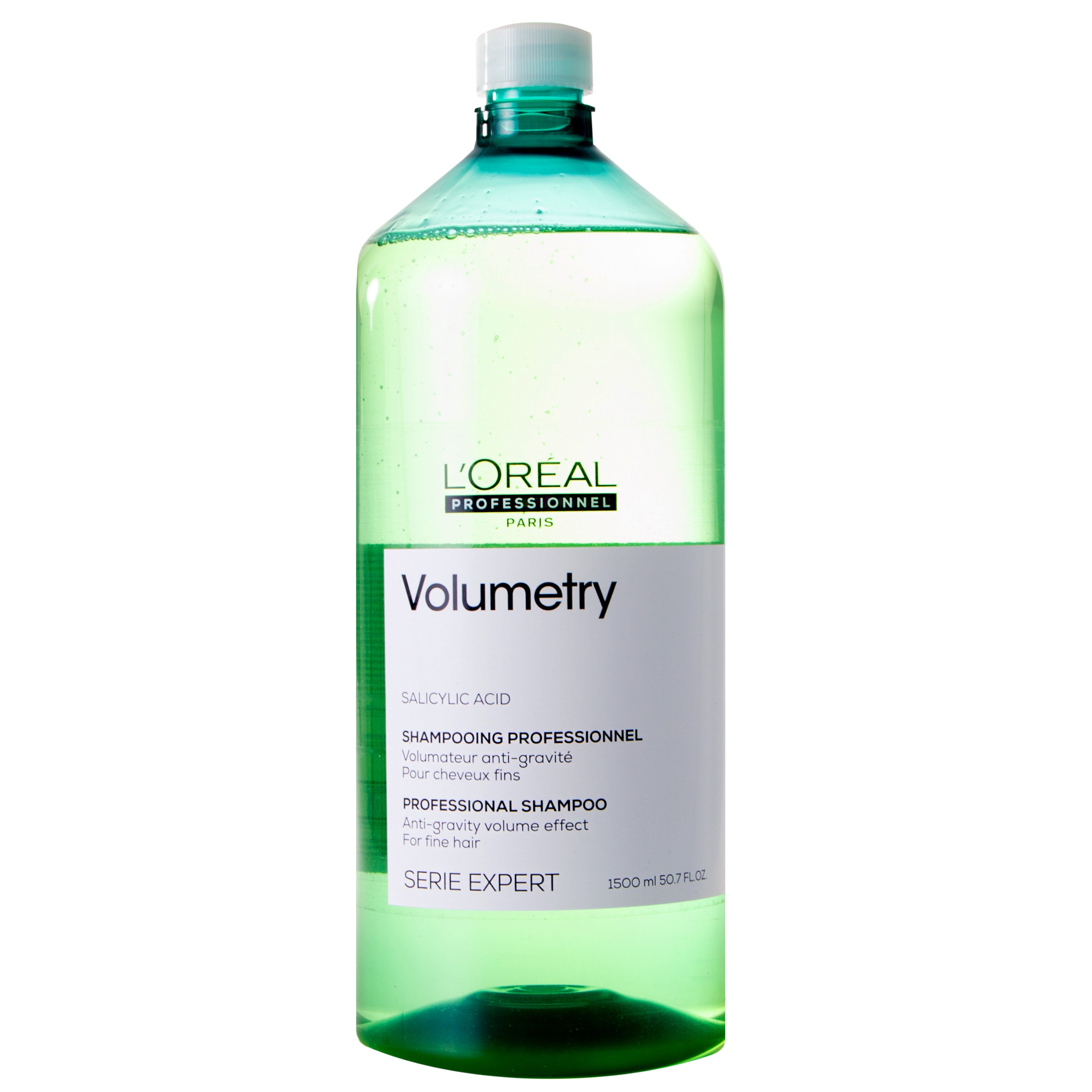 Image of Loreal Volumetry, szampon pielęgnująco-oczyszczający do włosów cienkich 1500ml