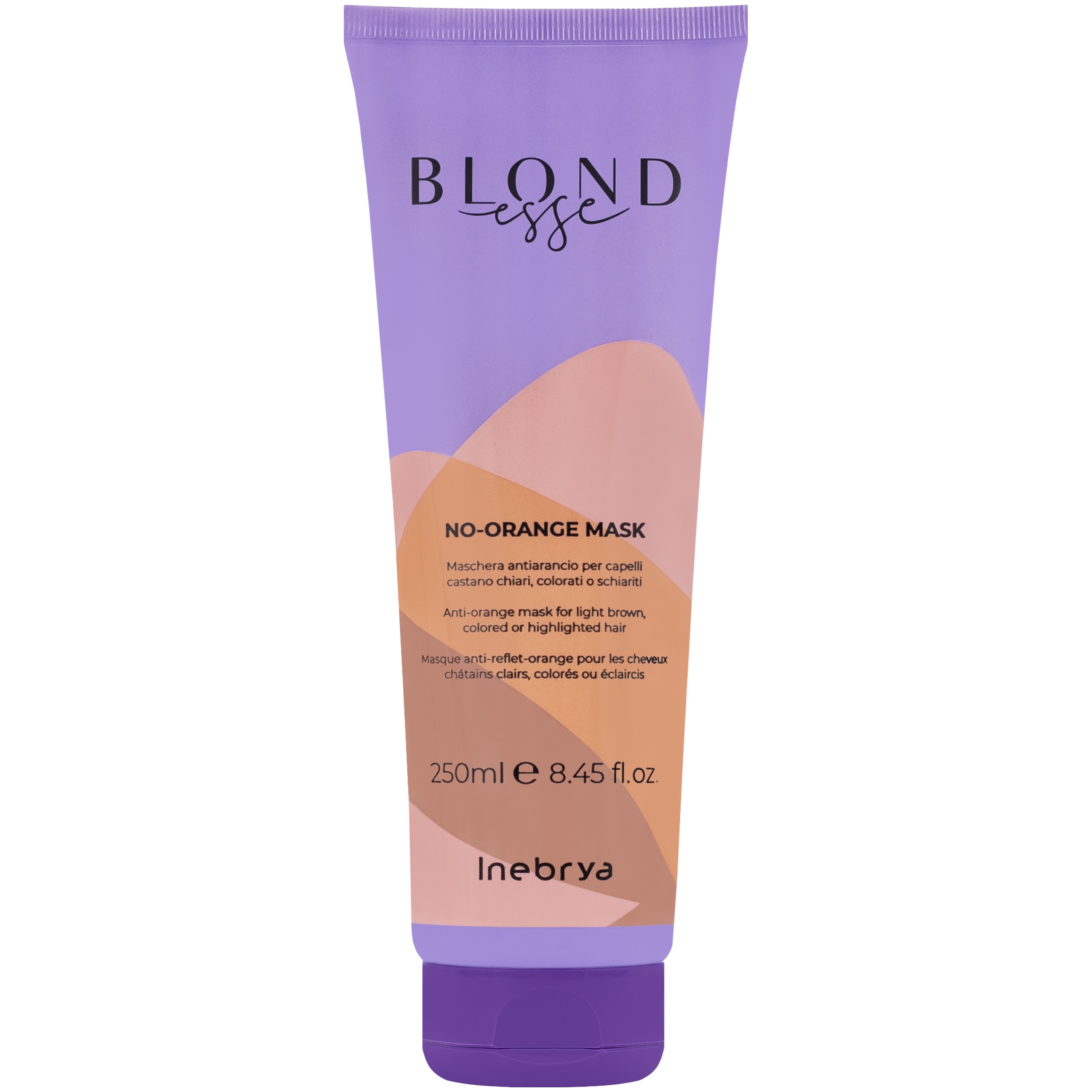 Image of Inebrya Blondesse No Orange - maska niwelująca żółte refleksy, 250ml